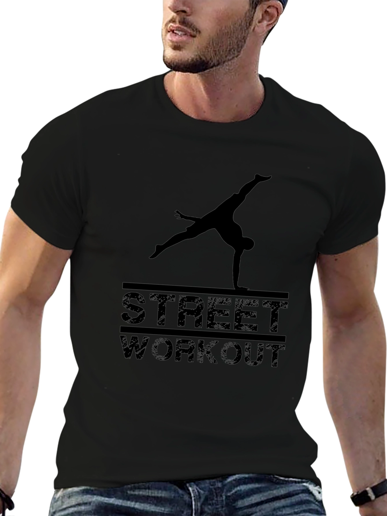 Street Workout Black T-Shirt