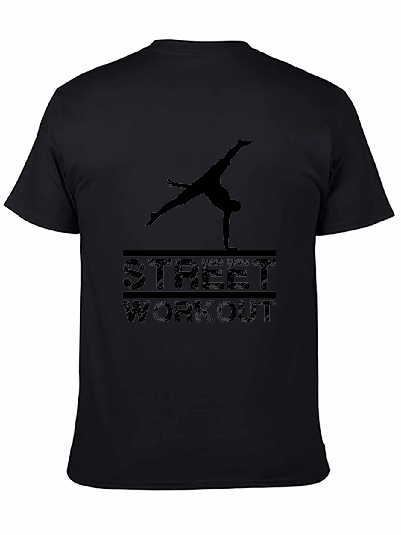 Street Workout Black T-Shirt