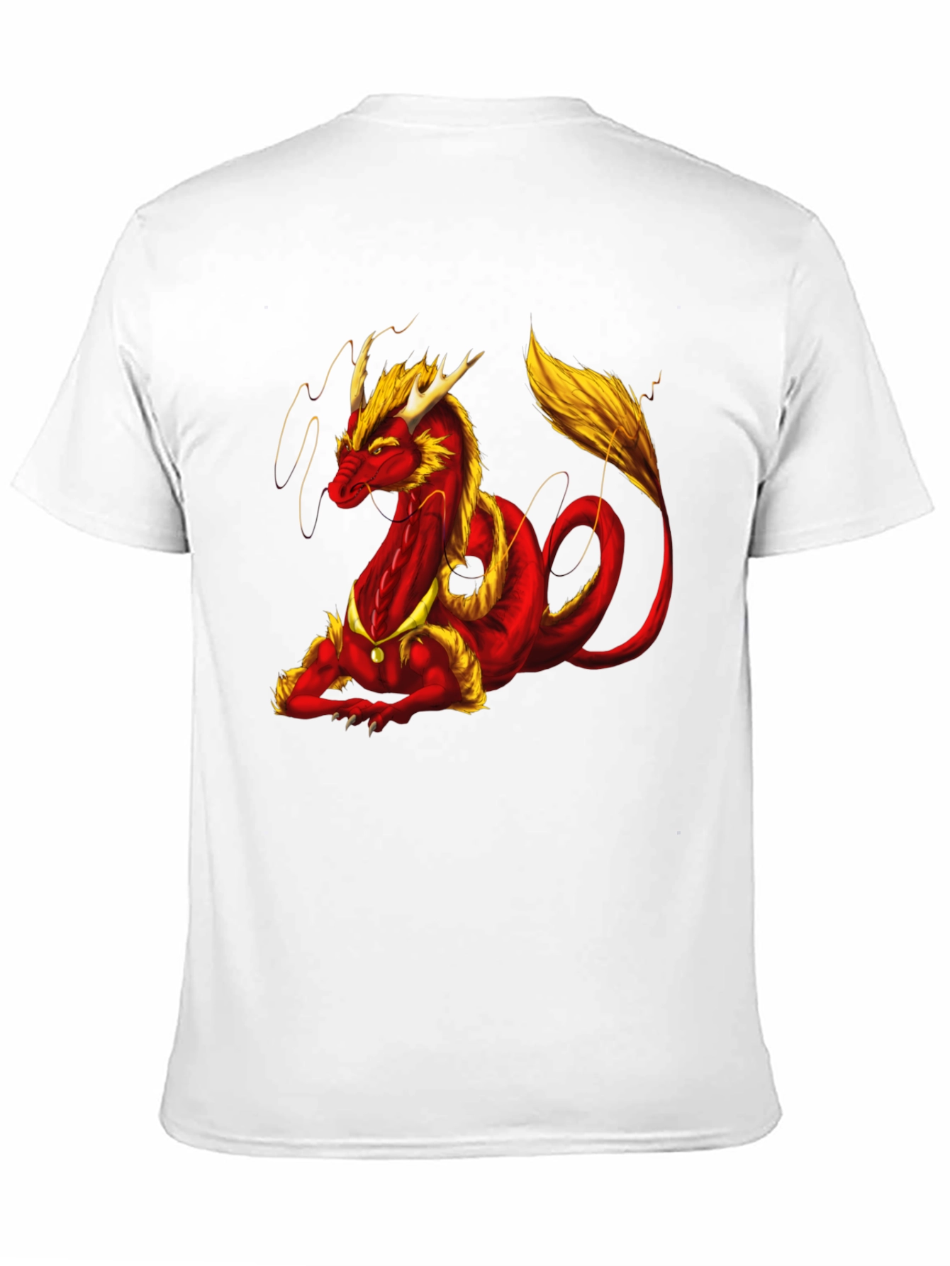 Dragon Graphic Black T-Shirt for Men