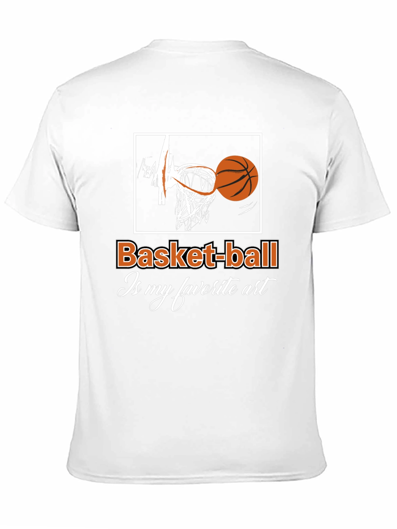 Basketball Is My Favorite Art T-Shirt