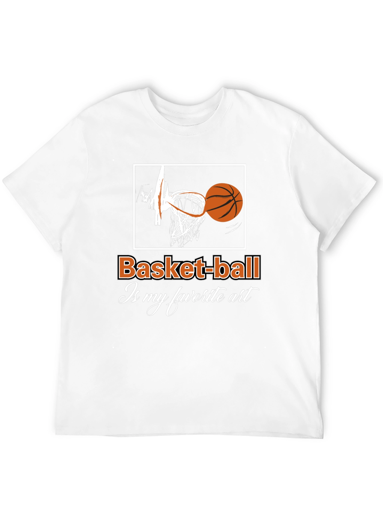 Basketball Is My Favorite Art T-Shirt