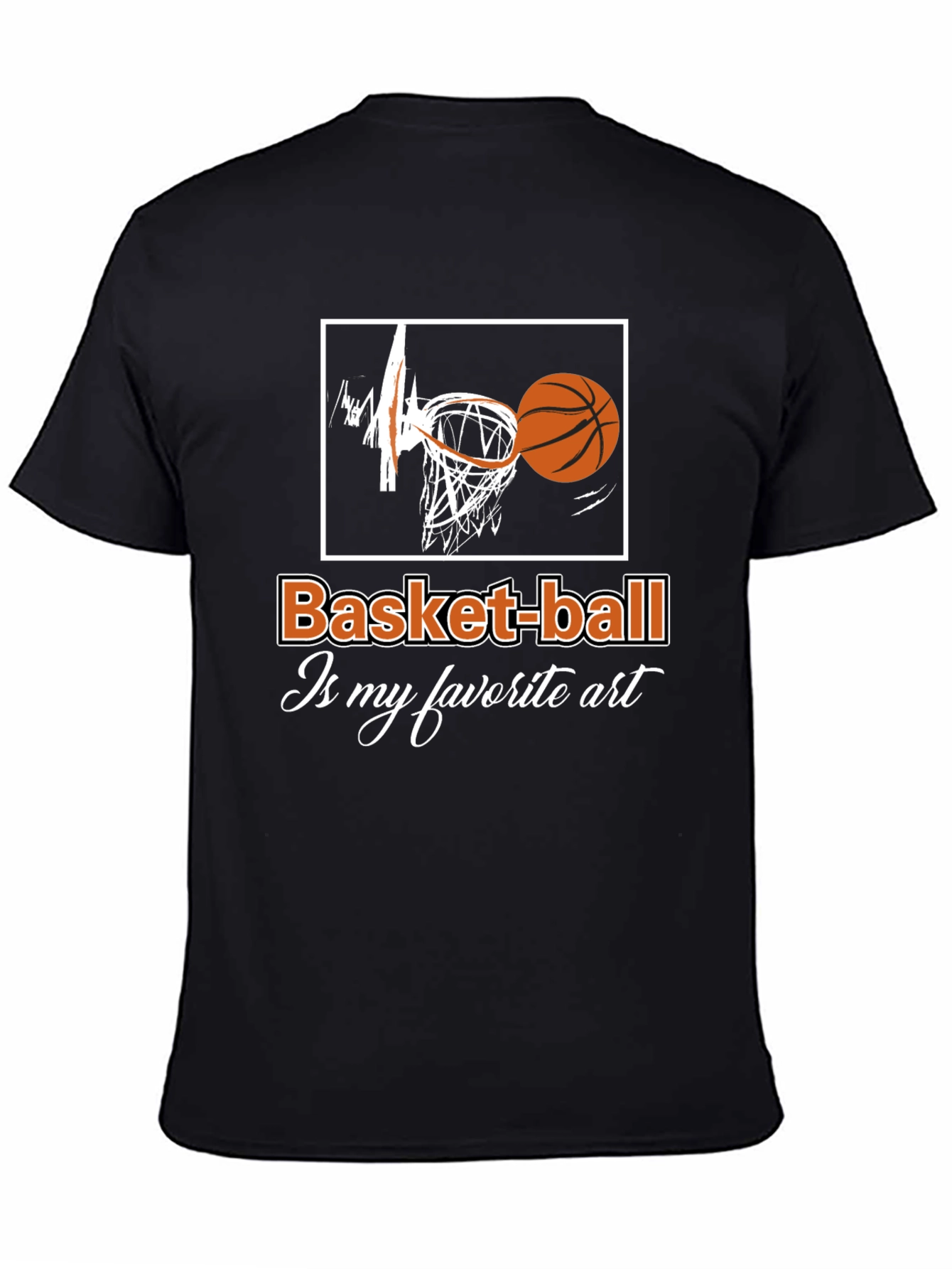 Basketball Is My Favorite Art T-Shirt