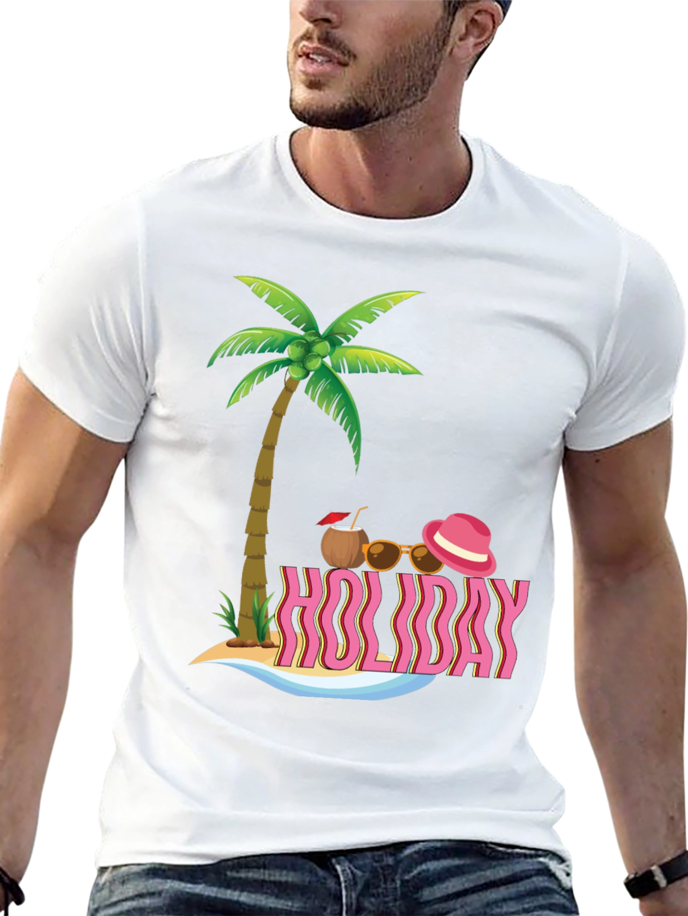 Tropical Holiday T-Shirt - Island Vibes