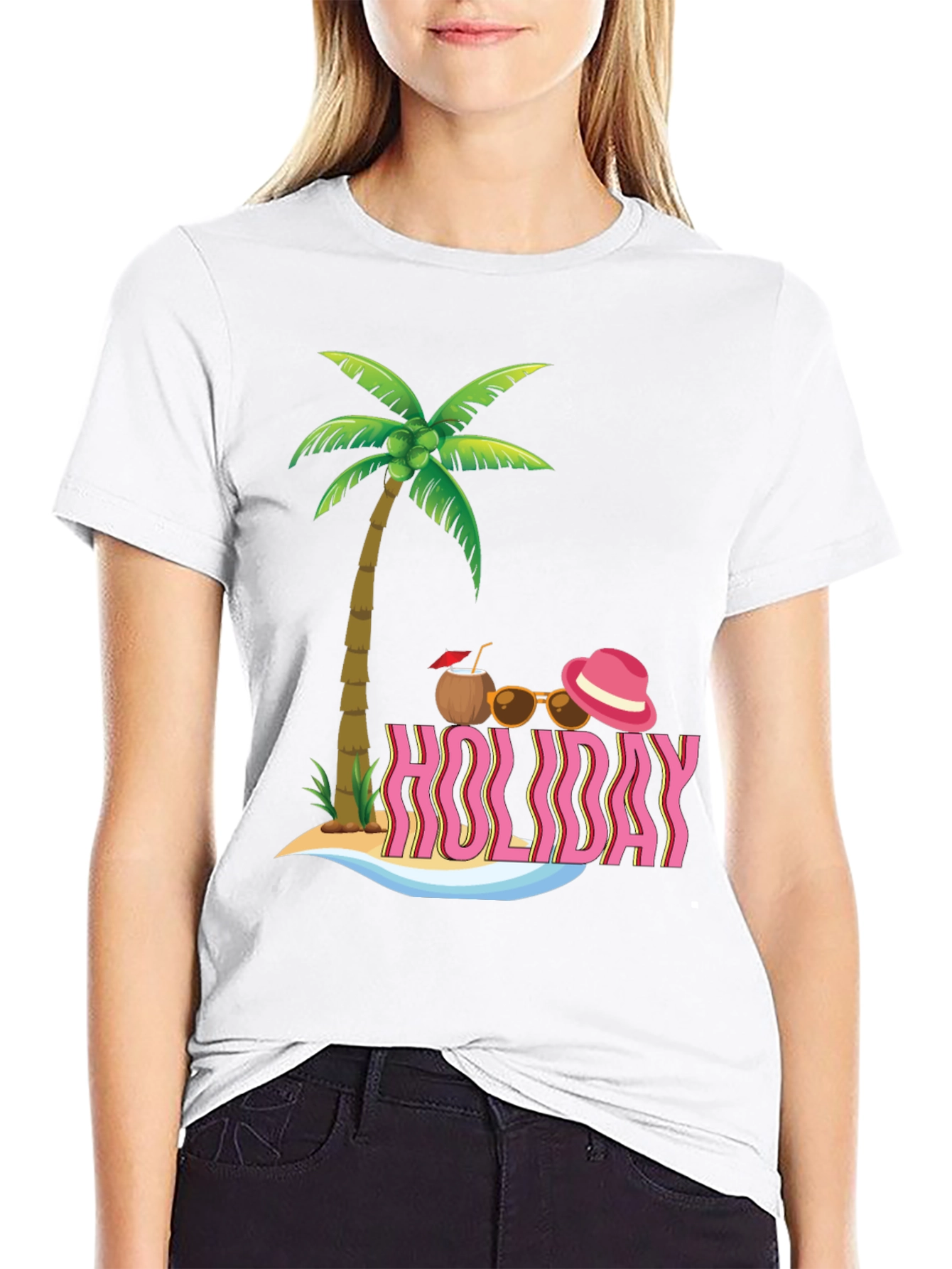Tropical Holiday T-Shirt - Island Vibes