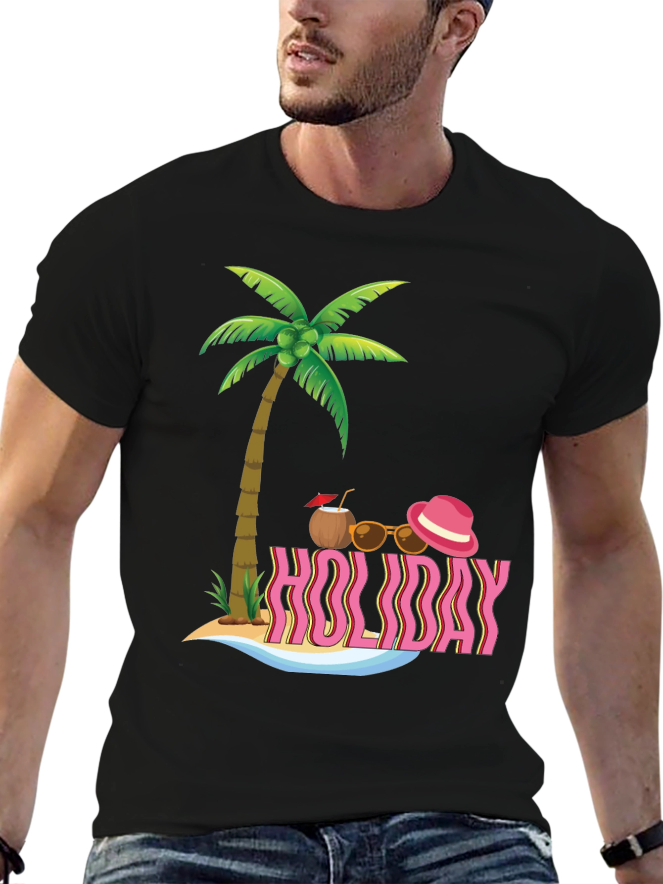 Tropical Holiday T-Shirt - Island Vibes