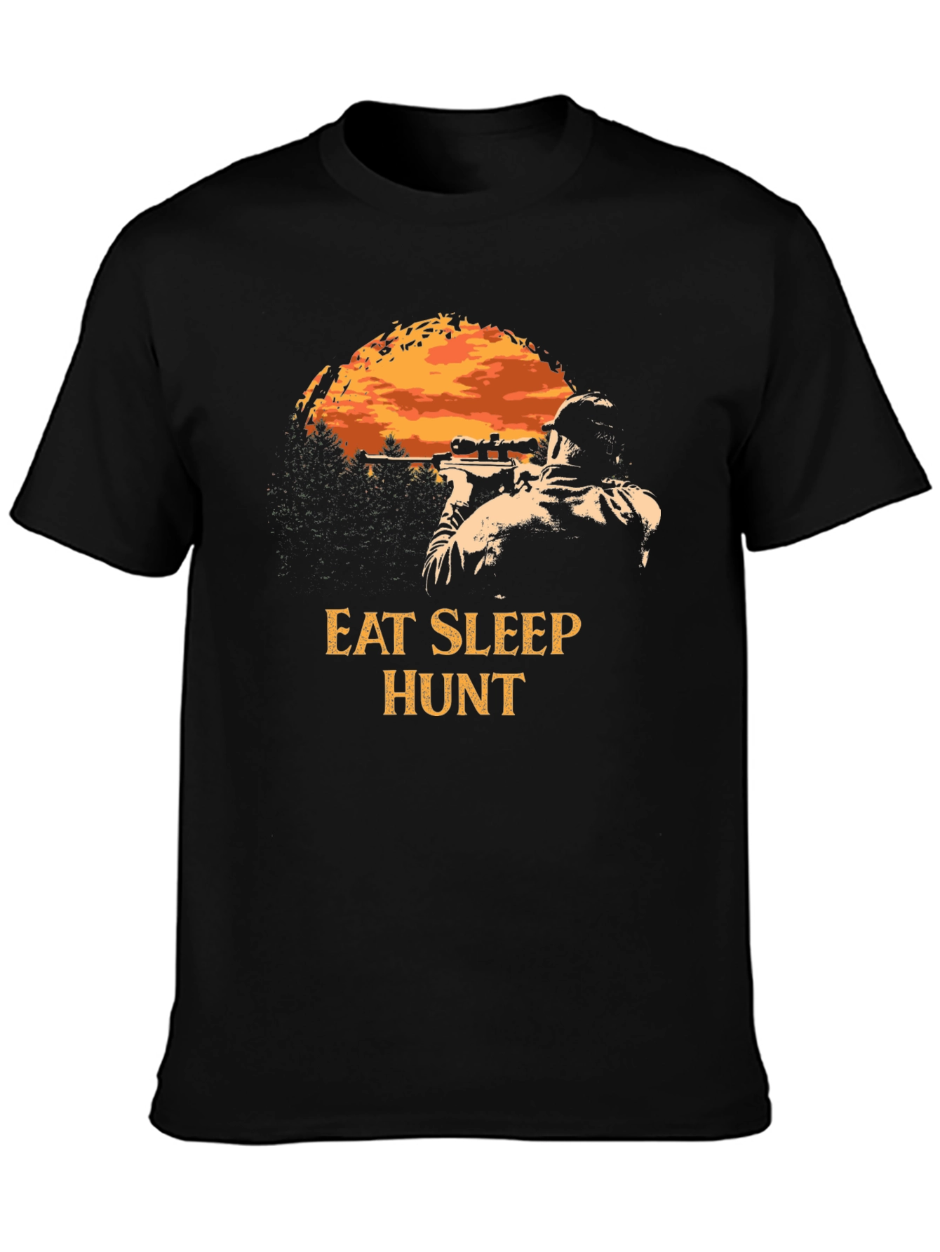 Eat Sleep Hunt Graphic T-Shirt - Mens Hunting Apparel