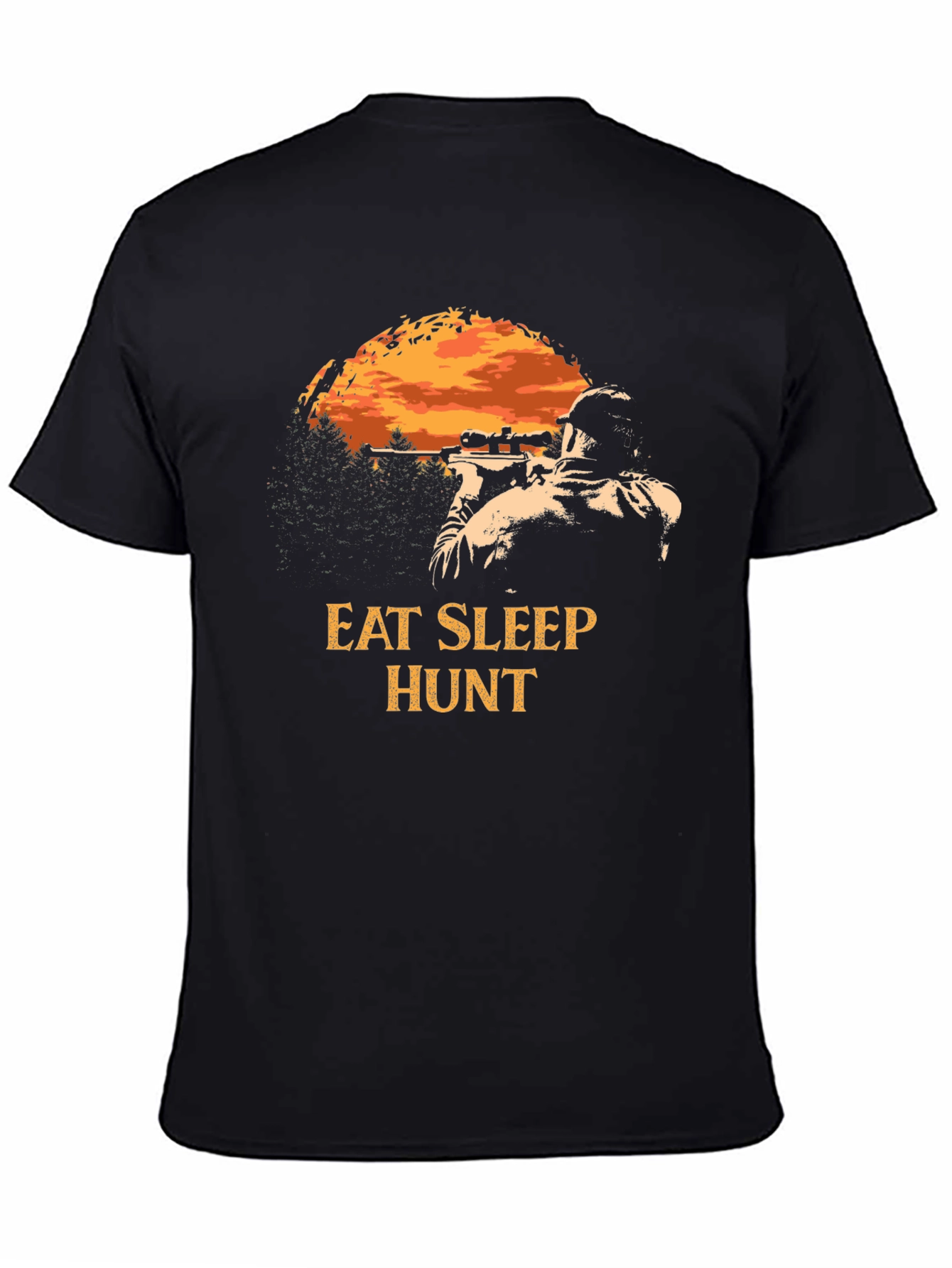 Eat Sleep Hunt Graphic T-Shirt - Mens Hunting Apparel