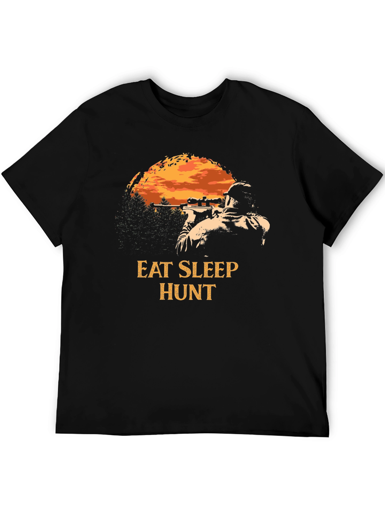 Eat Sleep Hunt Graphic T-Shirt - Mens Hunting Apparel