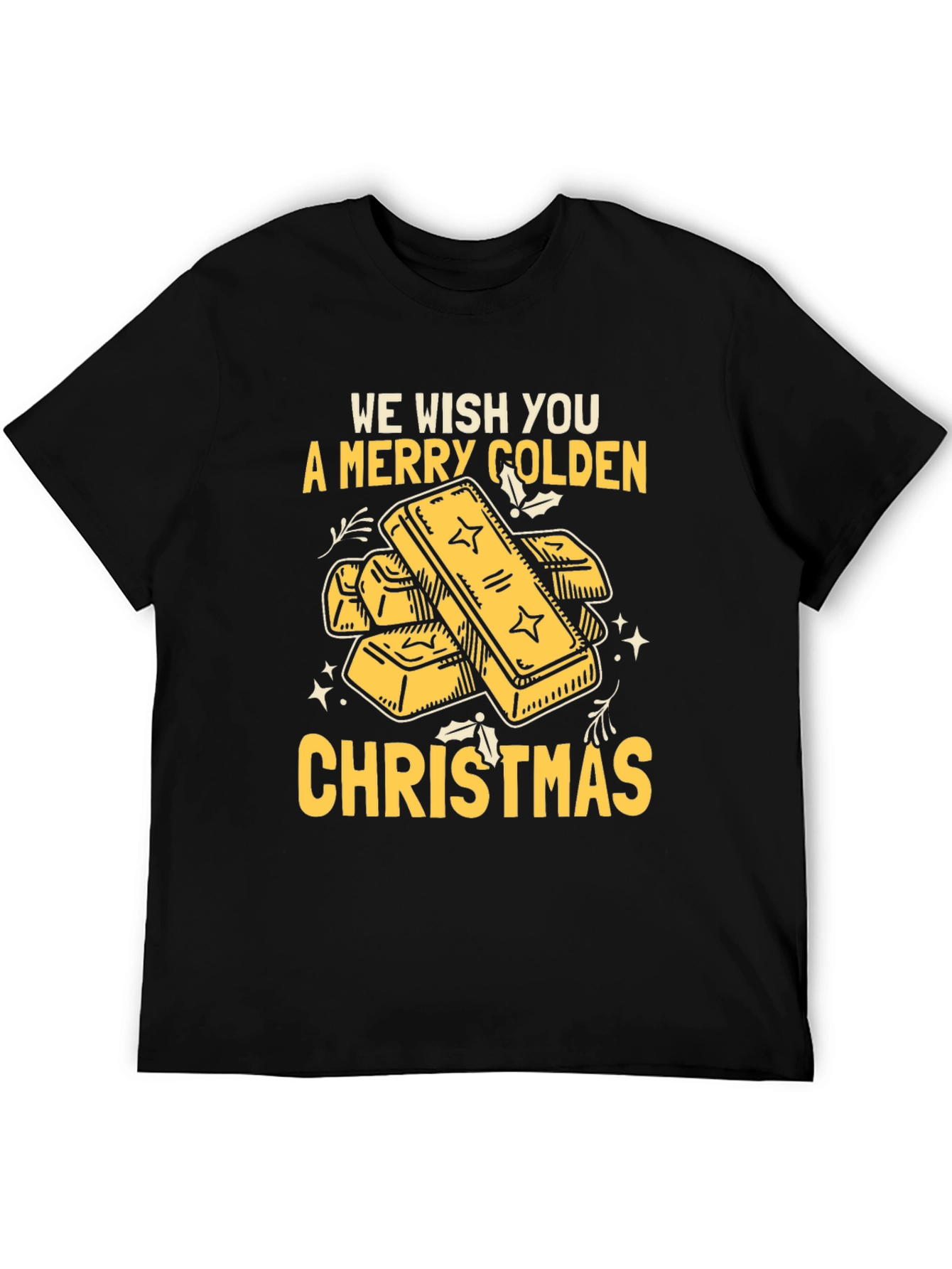 Merry Golden Christmas T-Shirt