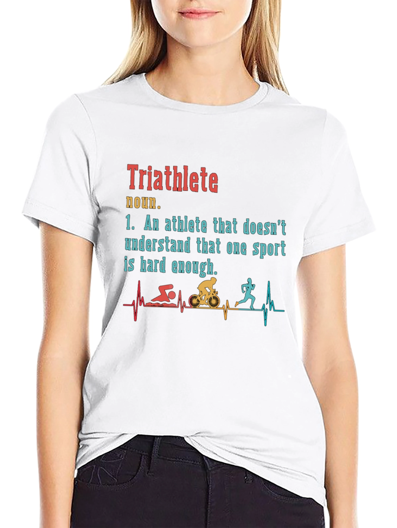 Triathlete Definition T-Shirt - Funny Sports Tee