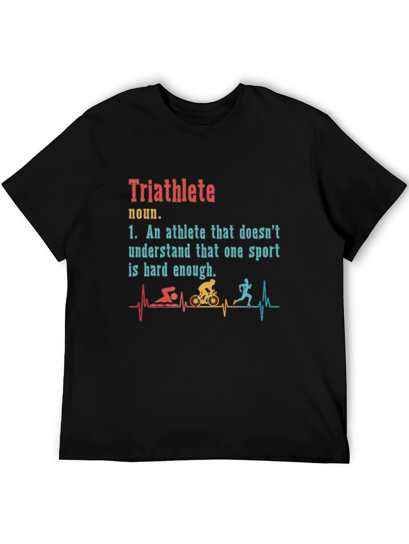 Triathlete Definition T-Shirt - Funny Sports Tee
