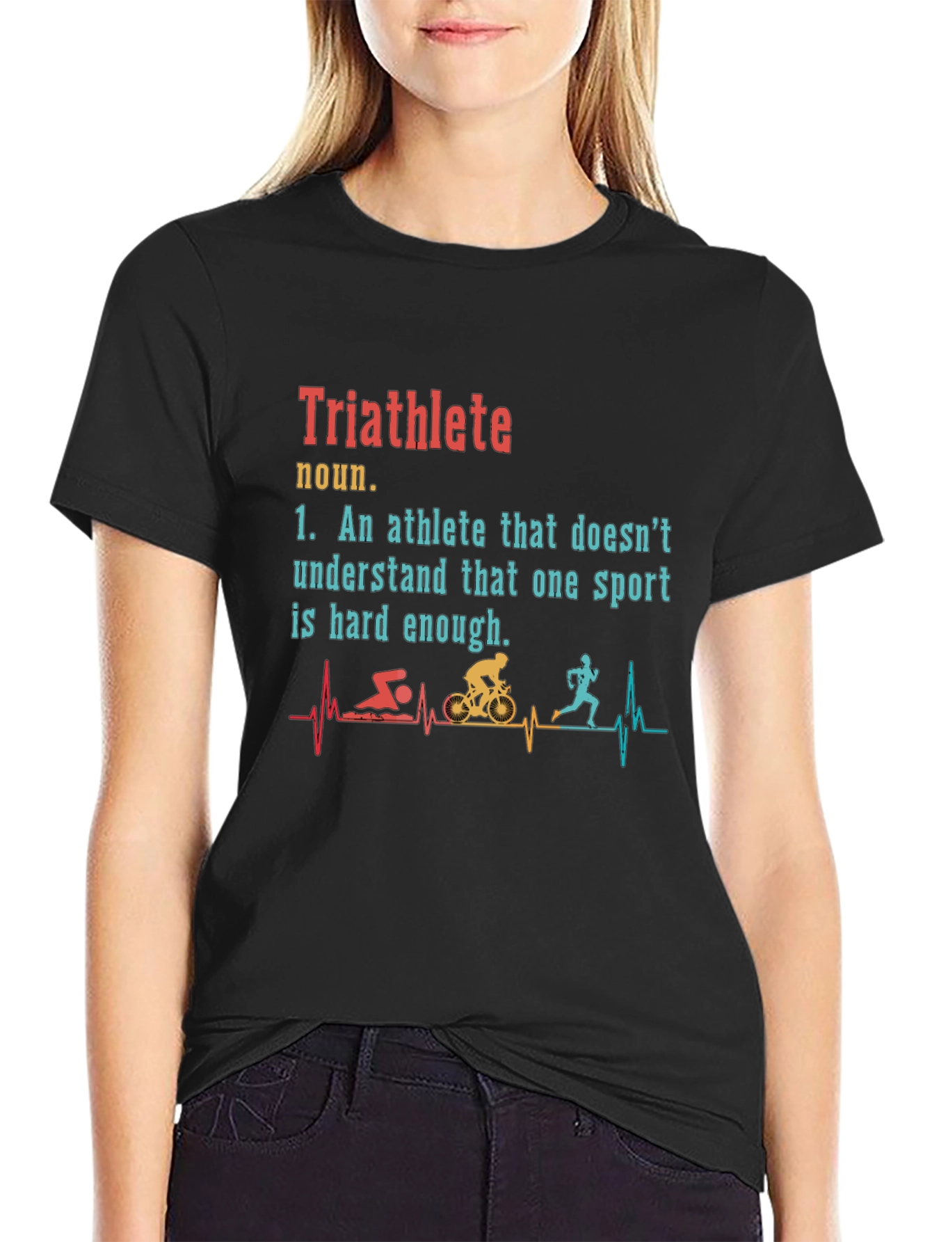 Triathlete Definition T-Shirt - Funny Sports Tee