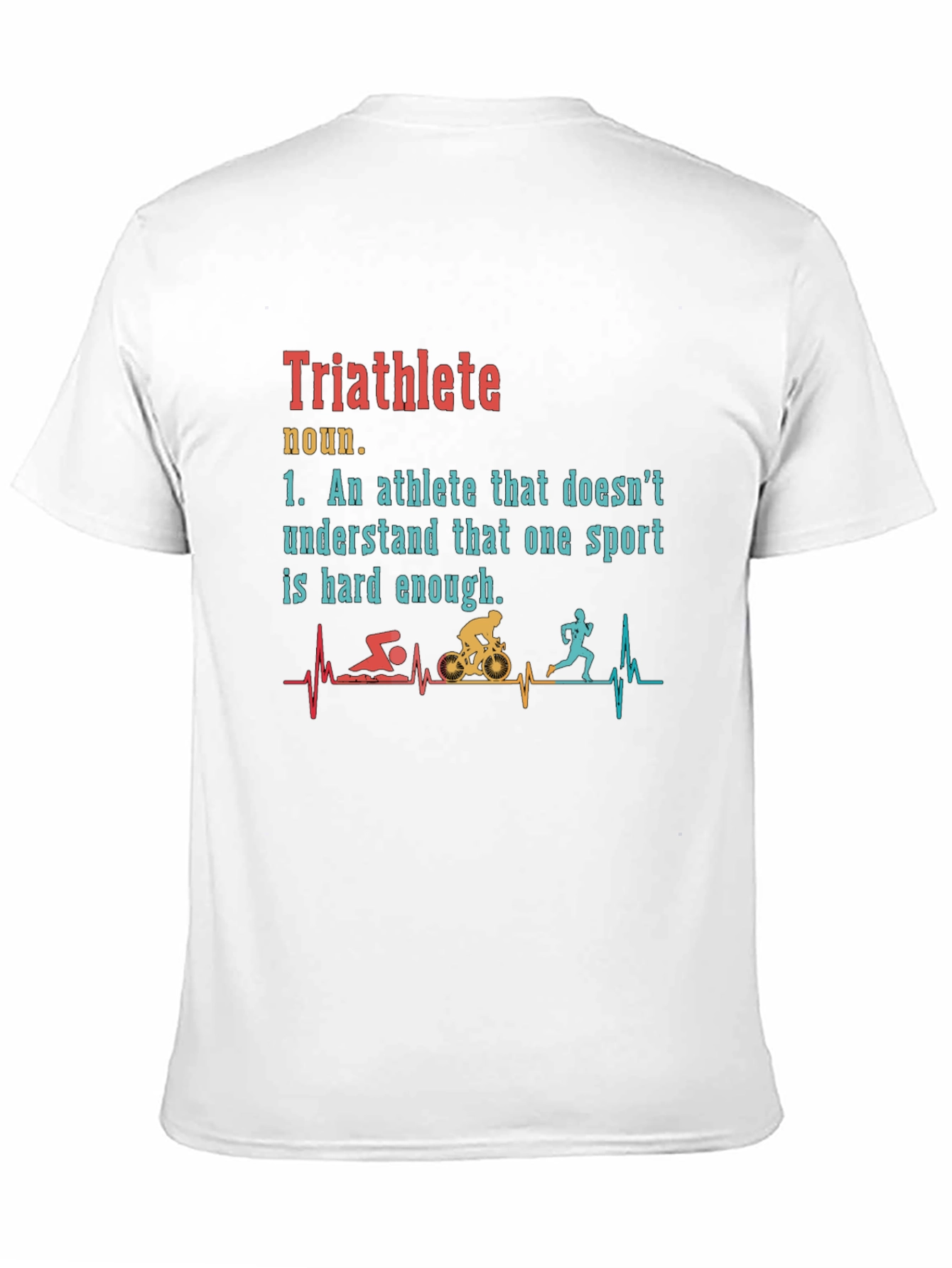 Triathlete Definition T-Shirt - Funny Sports Tee