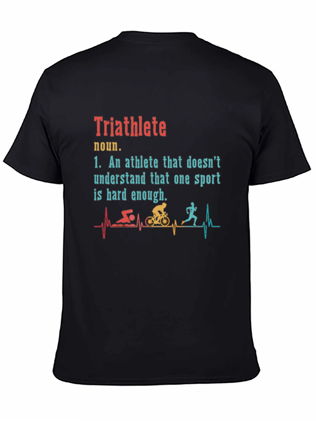 Triathlete Definition T-Shirt - Funny Sports Tee