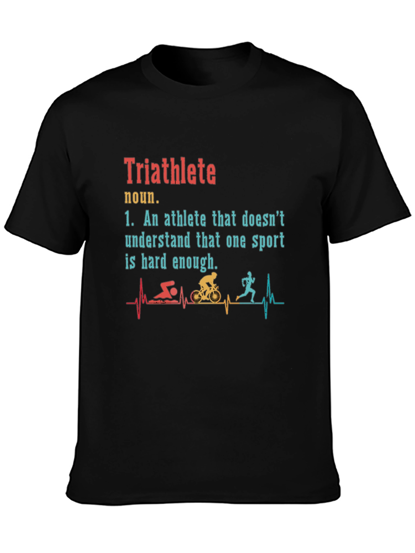 Triathlete Definition T-Shirt - Funny Sports Tee