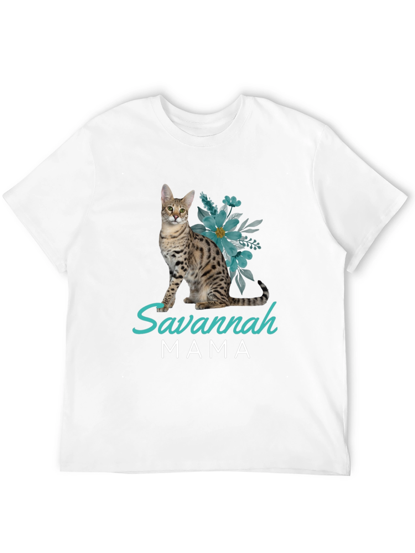 Savannah Cat Mama T-Shirt