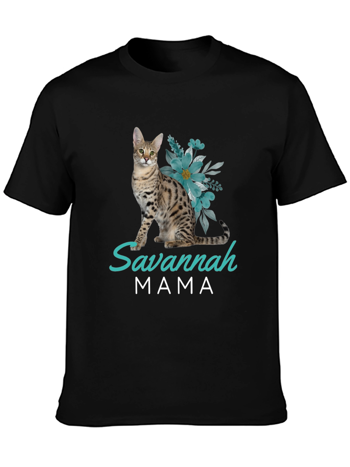 Savannah Cat Mama T-Shirt