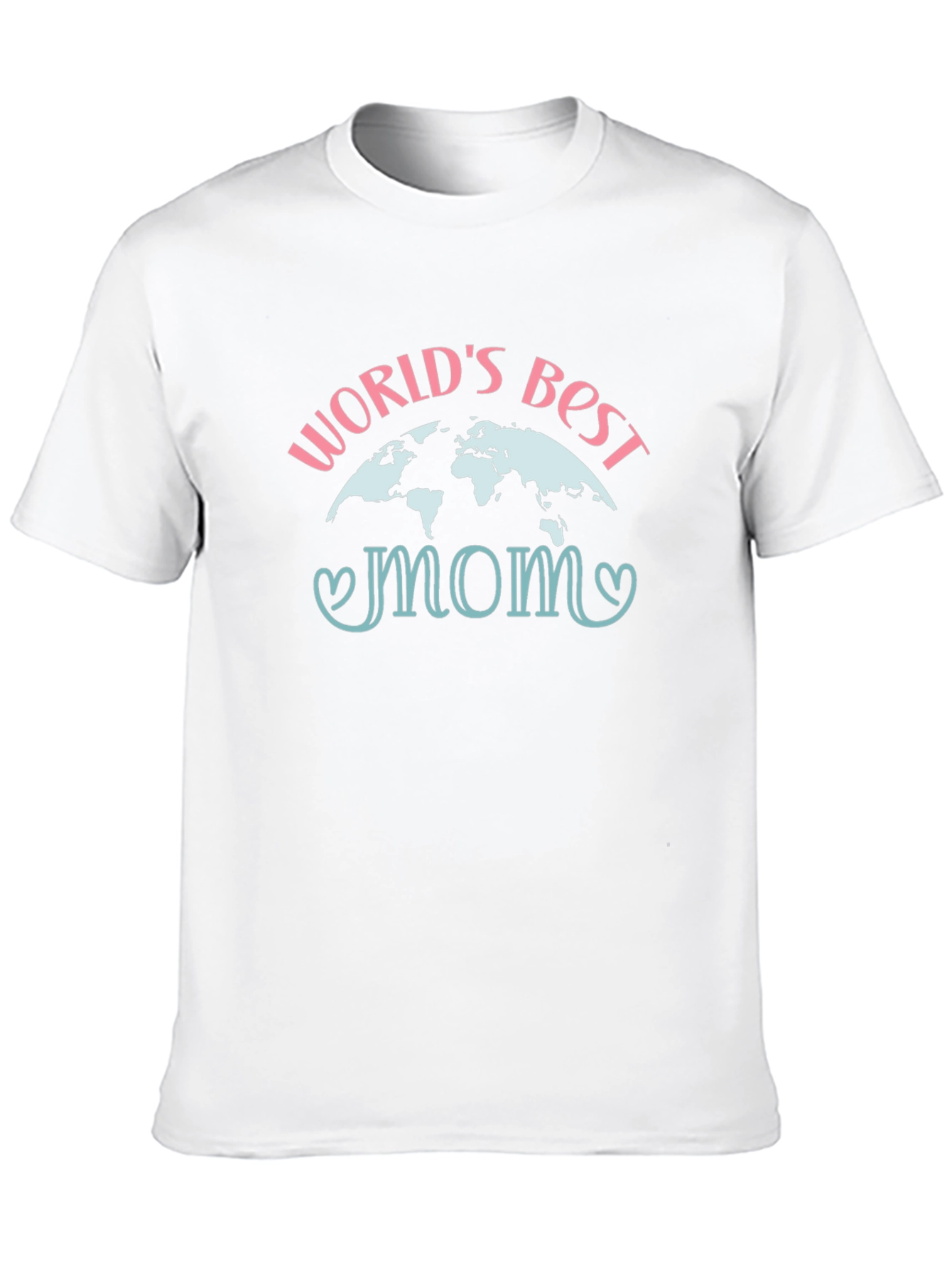 Worlds Best Mom Graphic Tee - Black