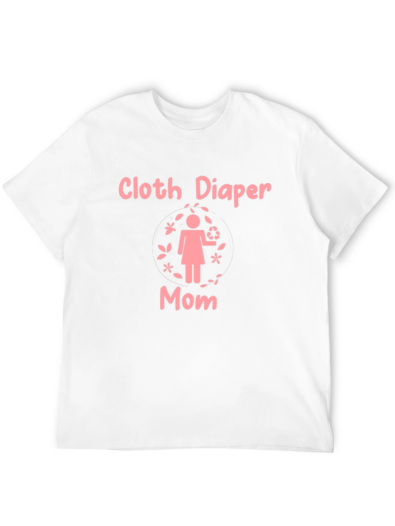 Cloth Diaper Mom T-Shirt - Eco Friendly Parenting