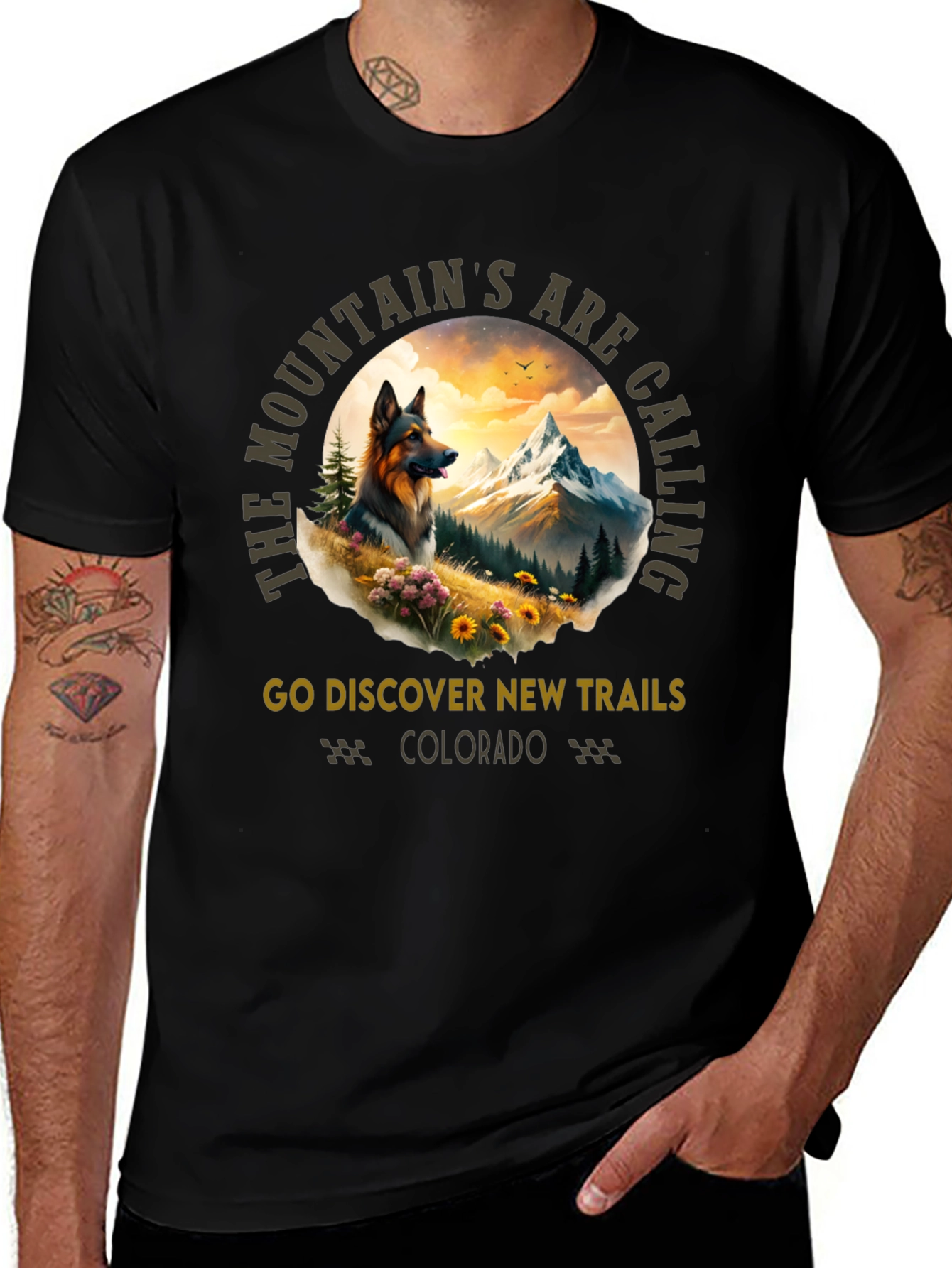 Mountains are Calling Tee