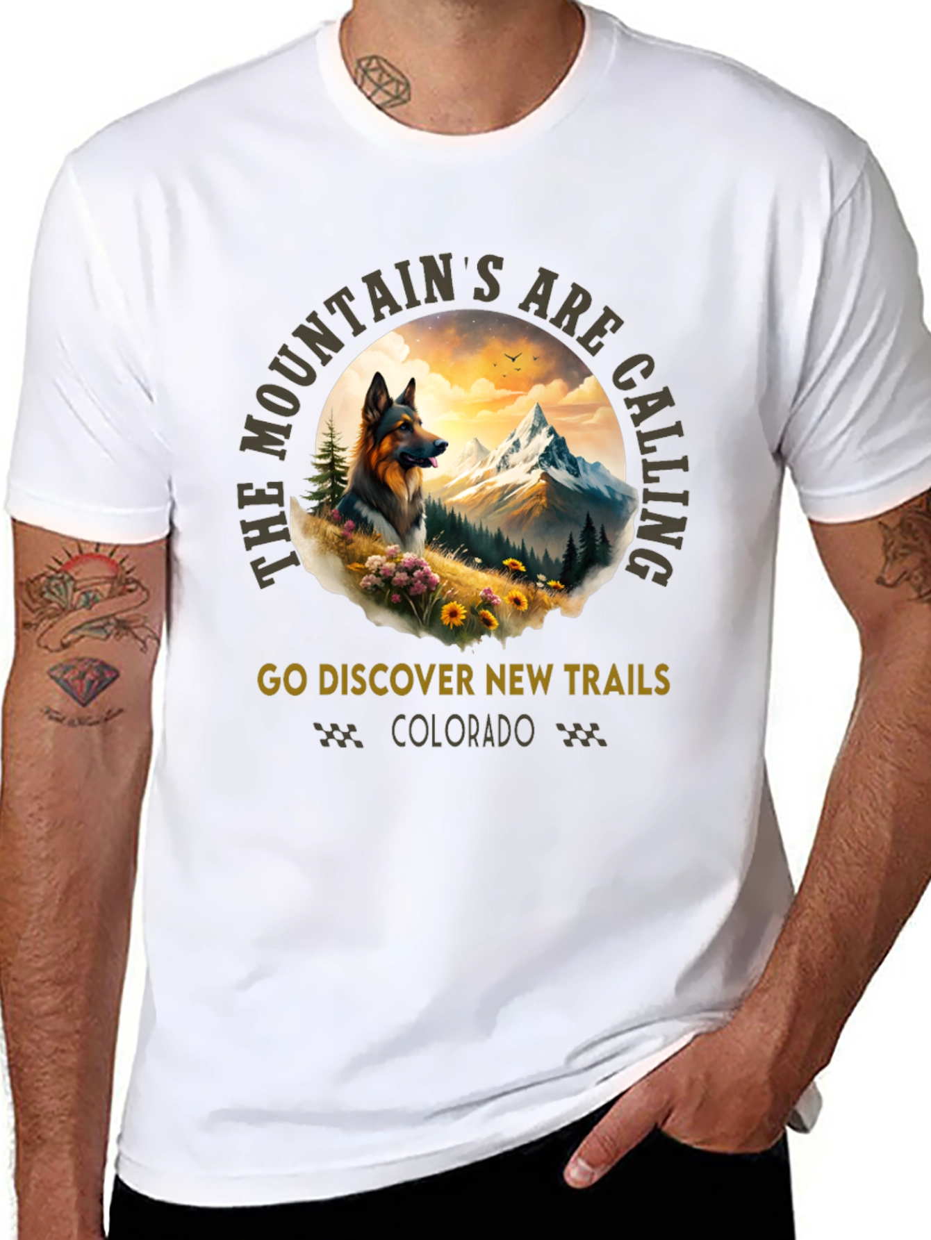Mountains are Calling Tee