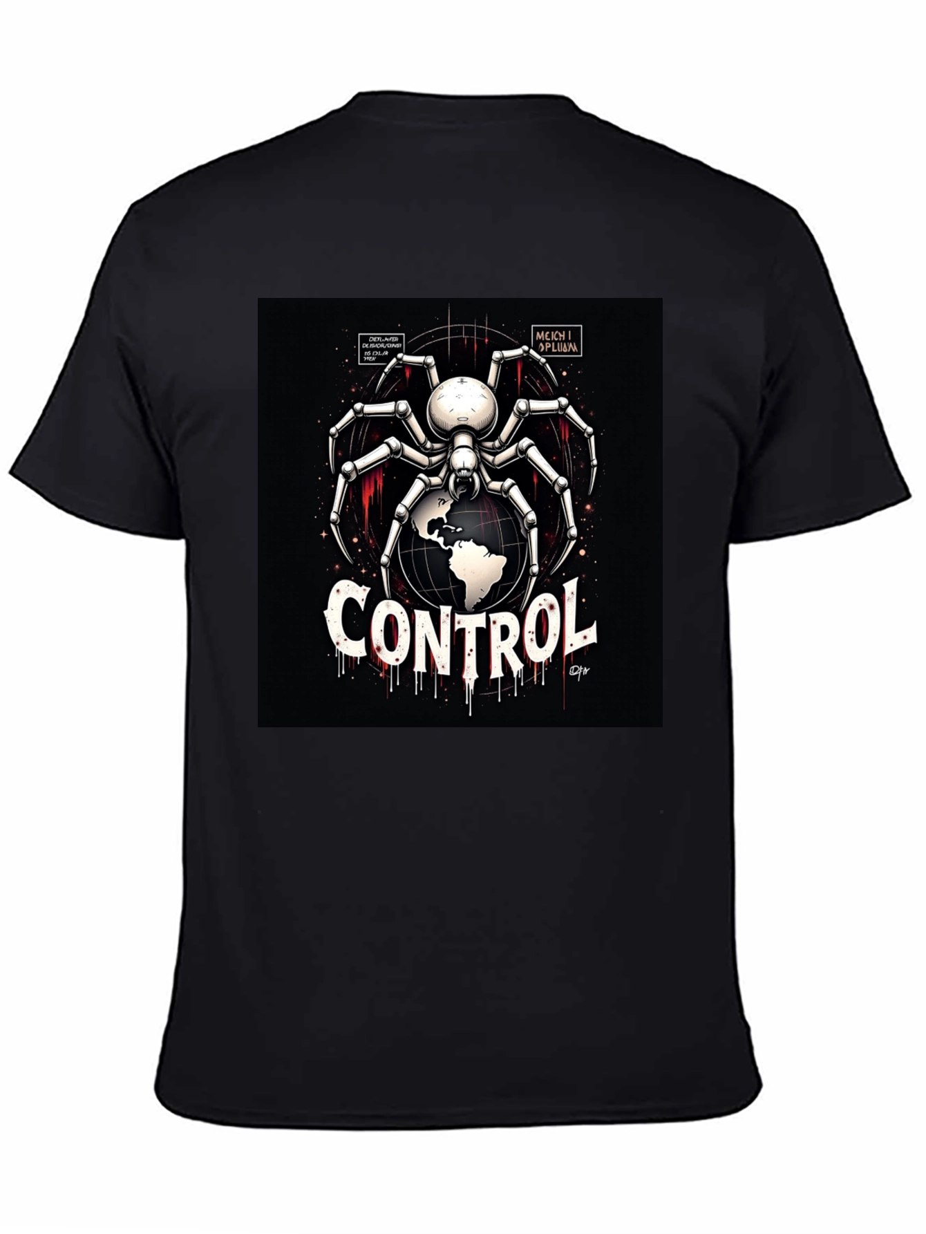 Control Spider Graphic T-Shirt