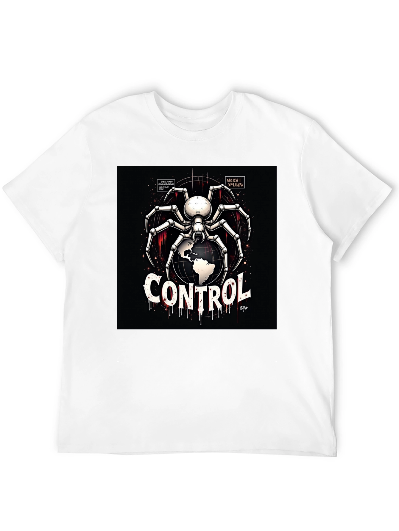 Control Spider Graphic T-Shirt