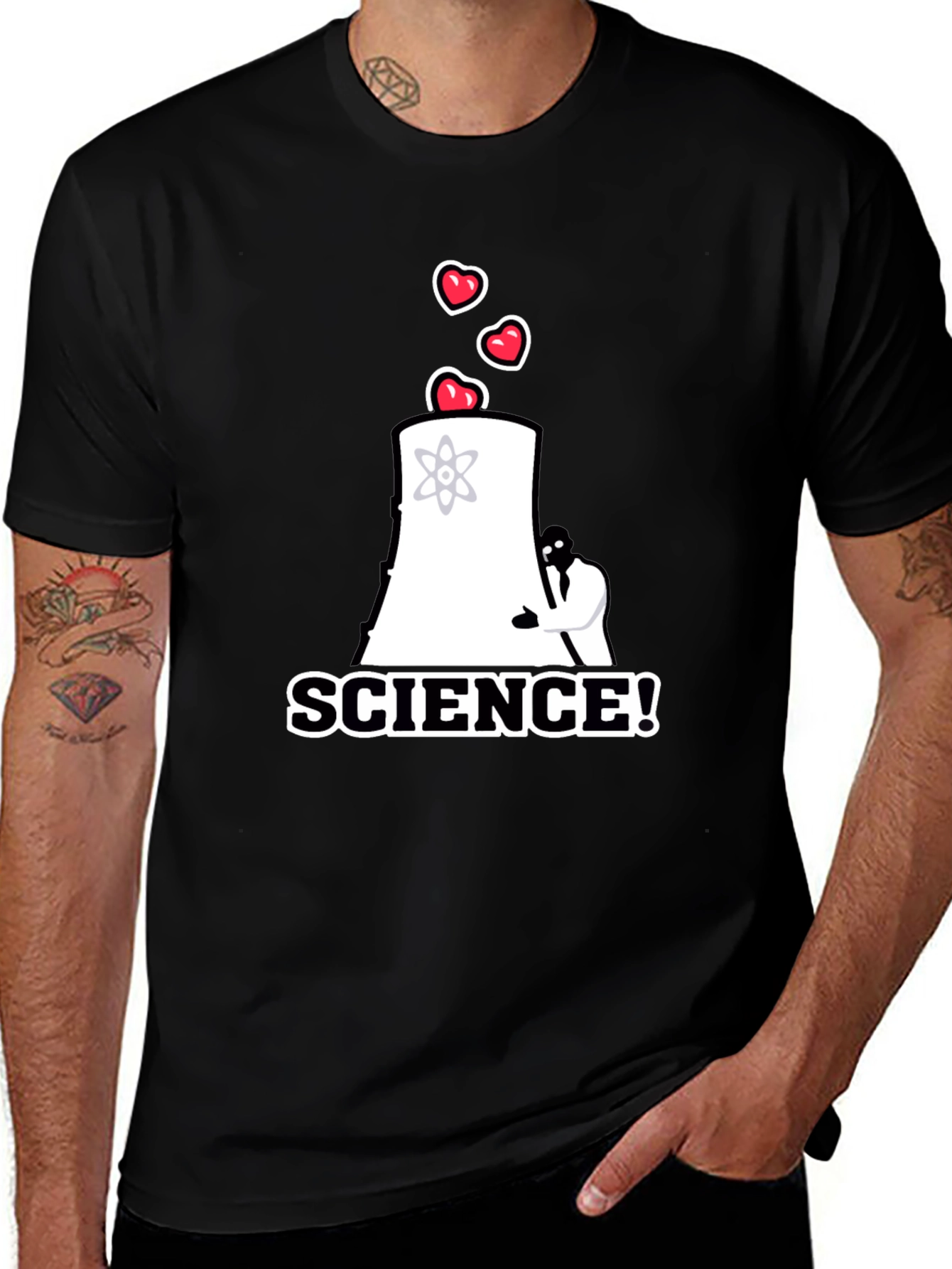 Science! Tee - Love Science Graphic T-Shirt