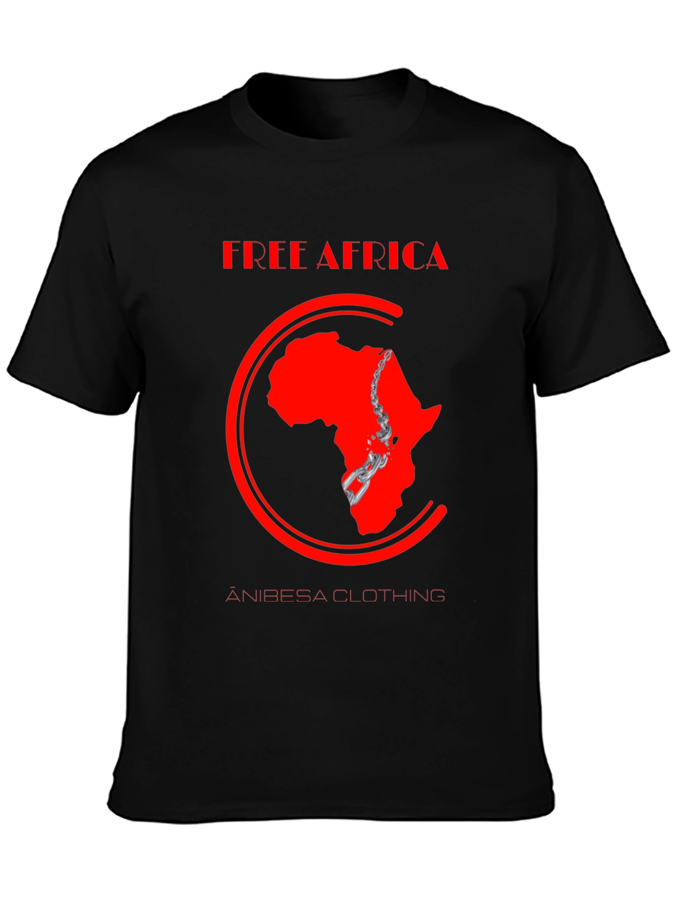 Free Africa T-Shirt - Stylish Graphic Tee