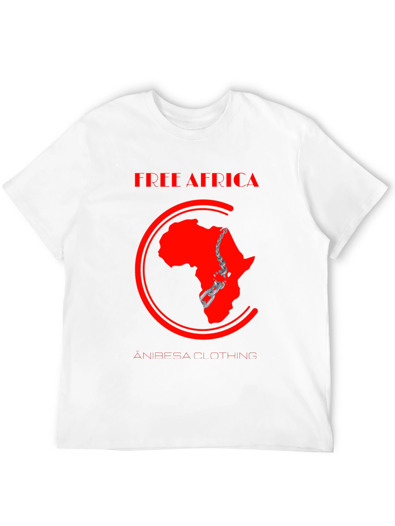 Free Africa T-Shirt - Stylish Graphic Tee