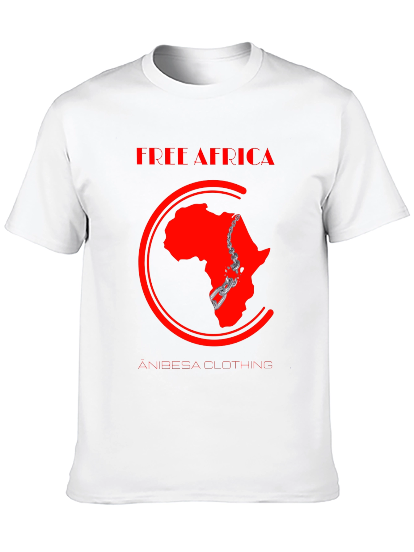 Free Africa T-Shirt - Stylish Graphic Tee