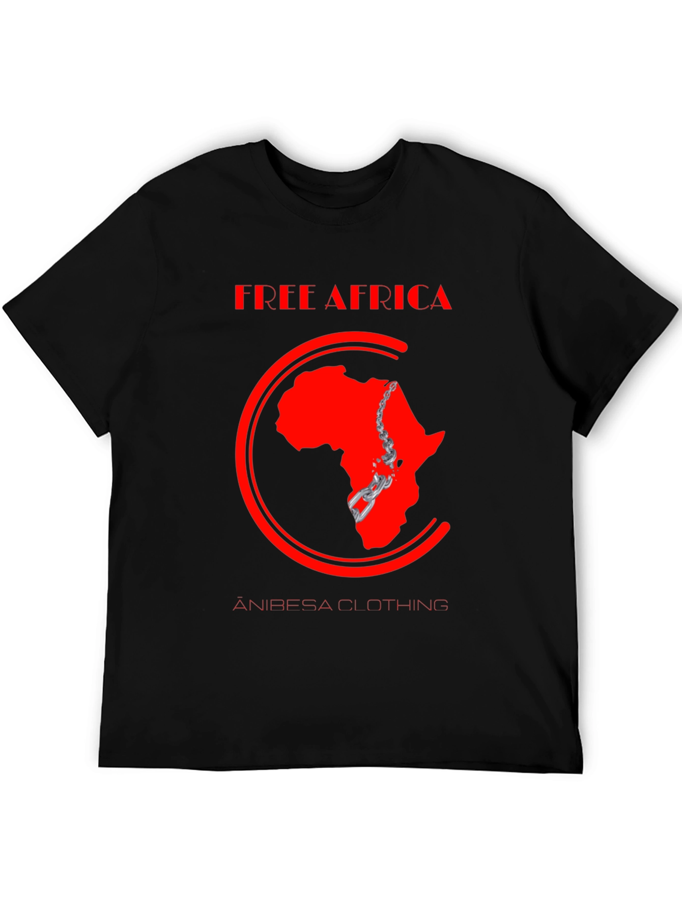 Free Africa T-Shirt - Stylish Graphic Tee