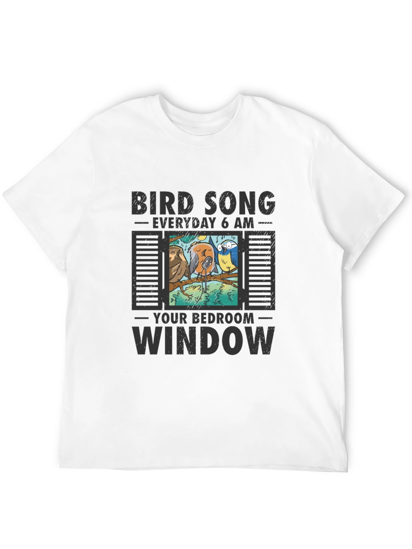 Bird Song Window T-Shirt