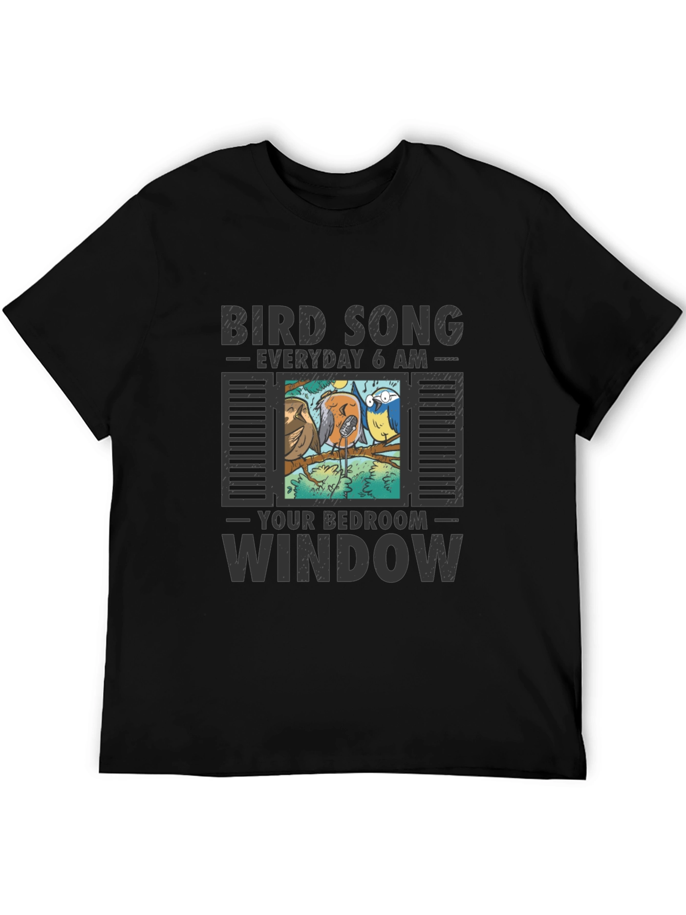 Bird Song Window T-Shirt