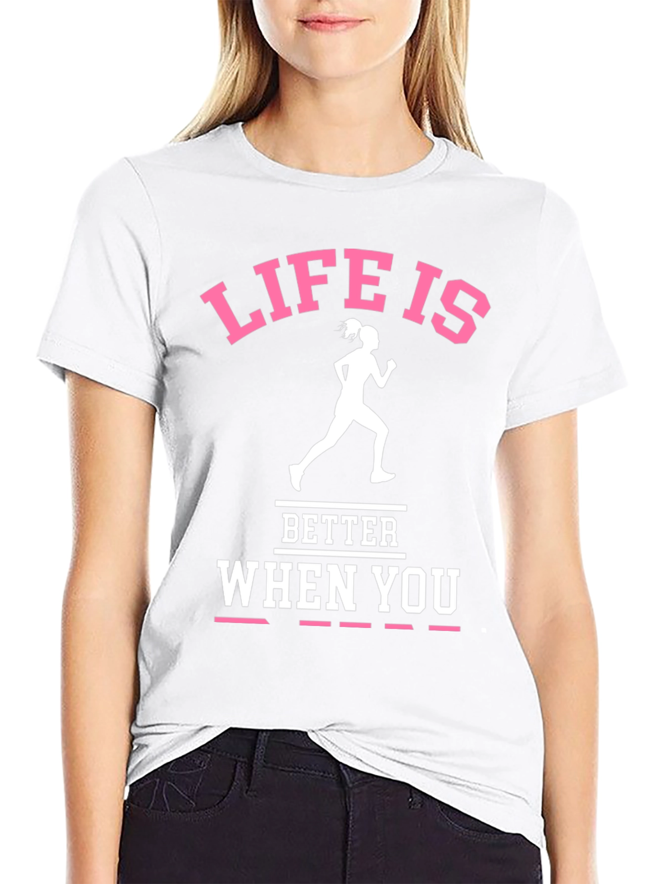 Life is Better Running T-Shirt