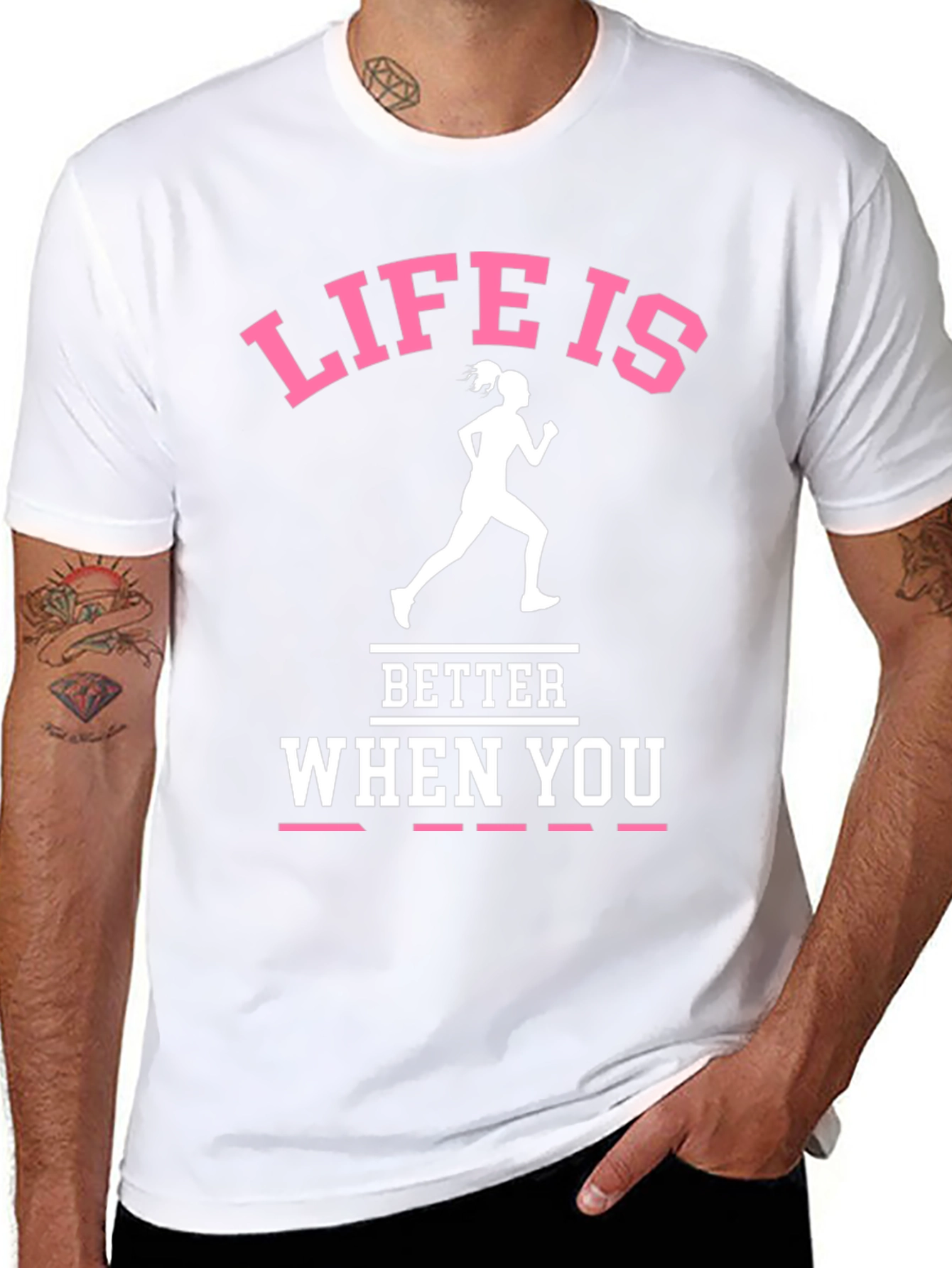 Life is Better Running T-Shirt