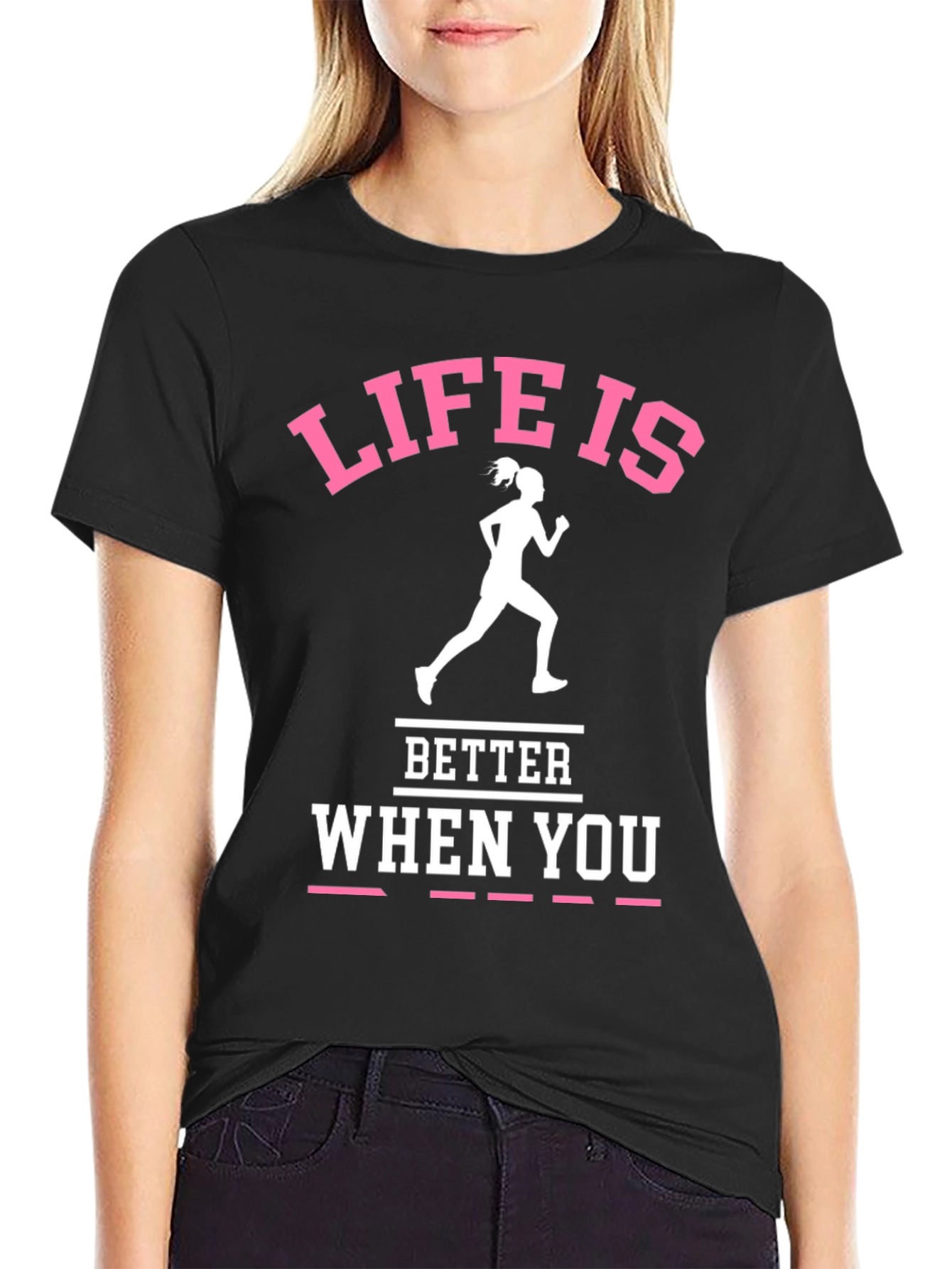 Life is Better Running T-Shirt