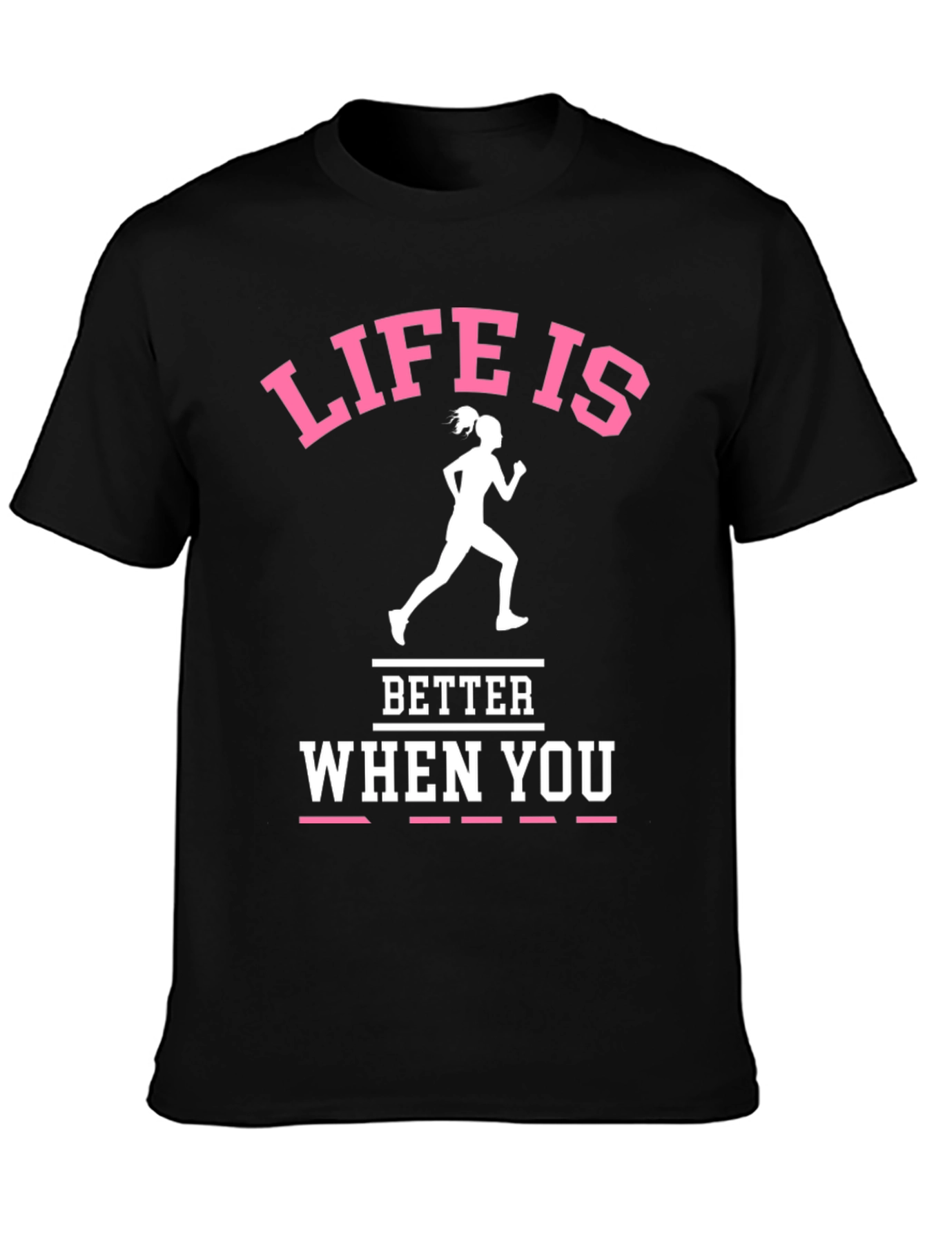 Life is Better Running T-Shirt