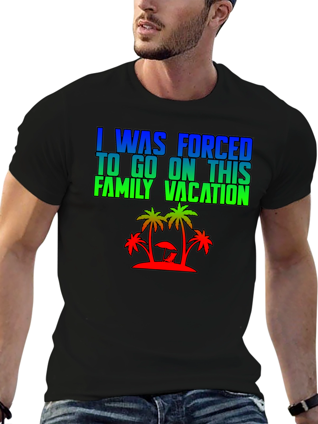 Forced Family Vacation Graphic Tee