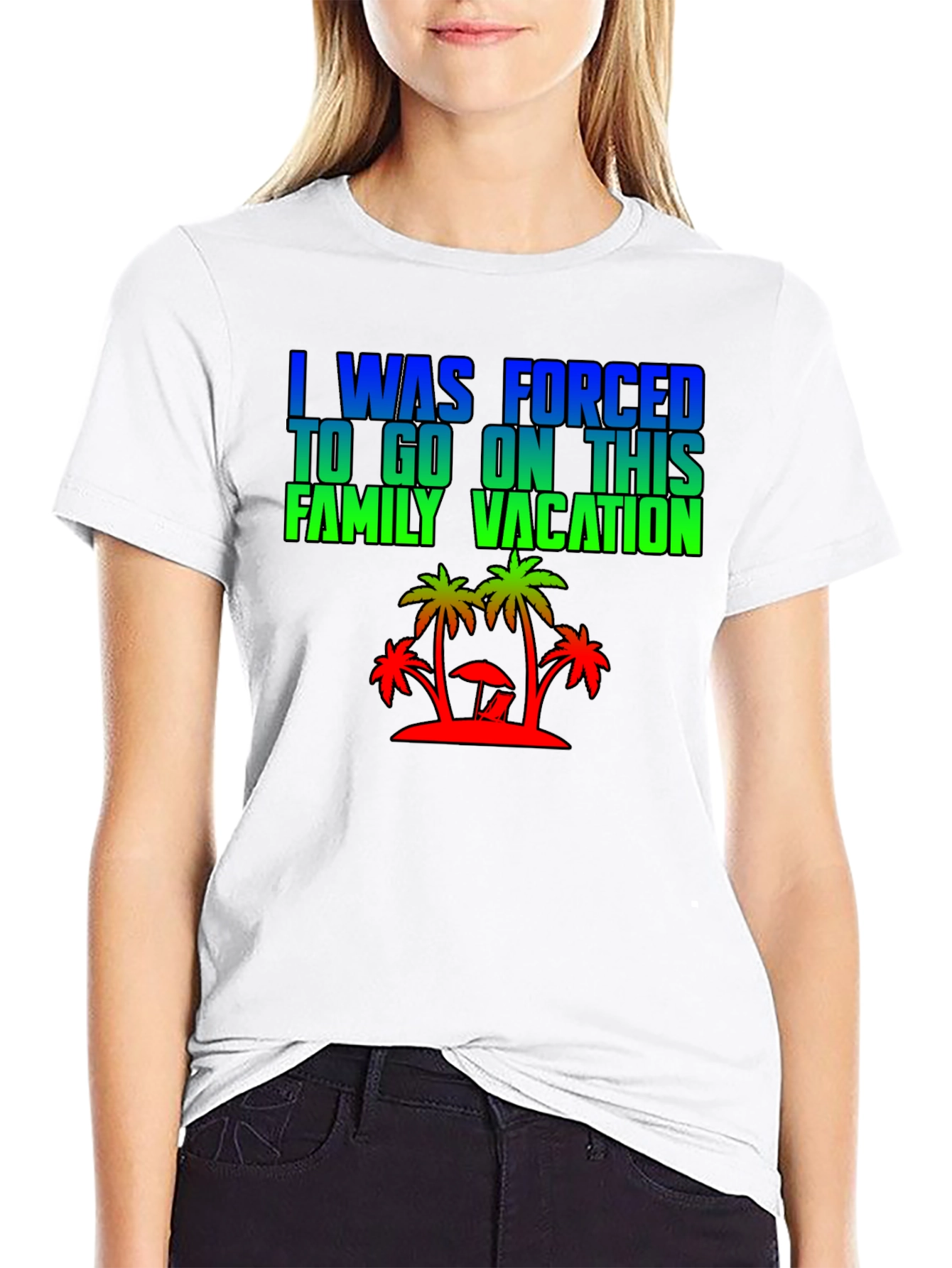 Forced Family Vacation Graphic Tee