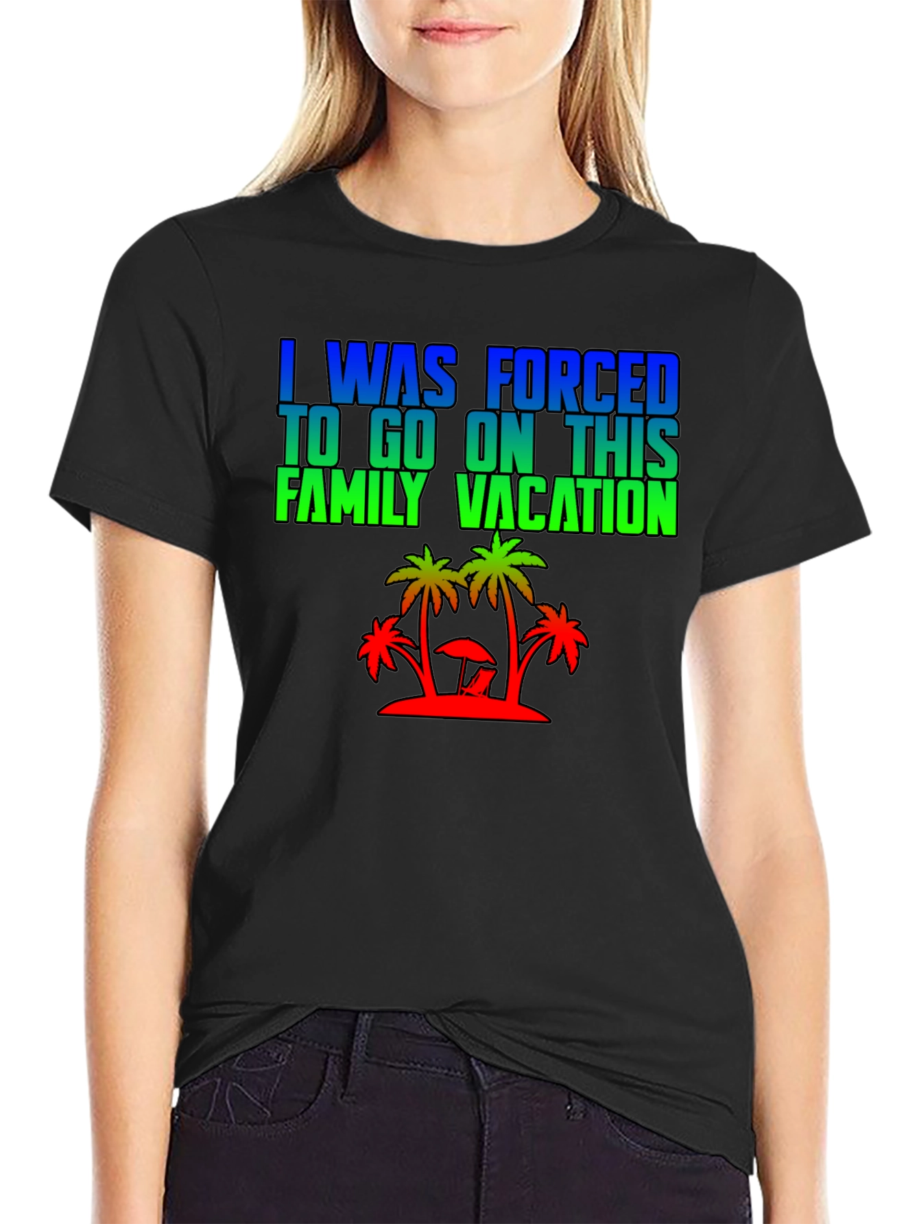 Forced Family Vacation Graphic Tee