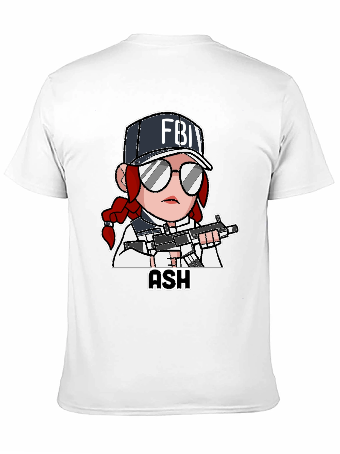 Ash Rainbow Six Siege T-Shirt - Black
