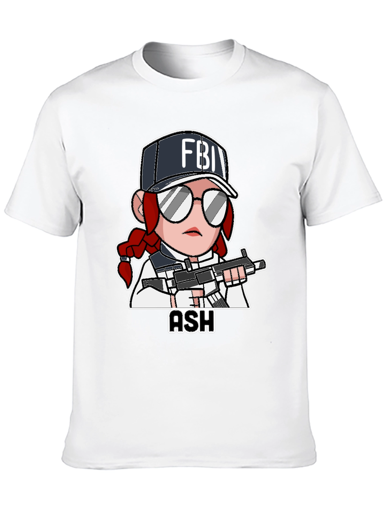 Ash Rainbow Six Siege T-Shirt - Black