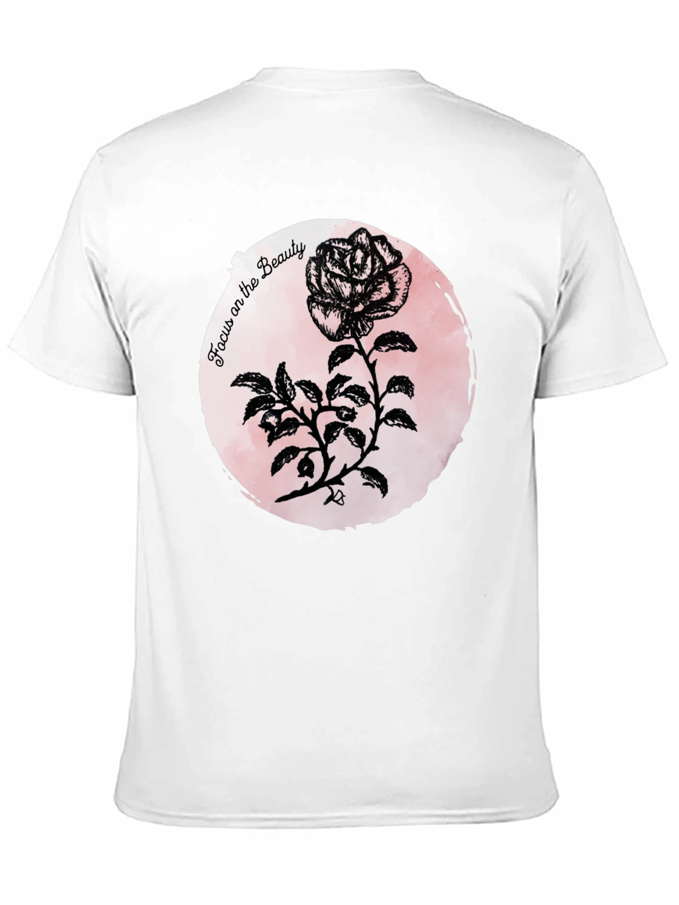 Focus on Beauty Rose Graphic Tee