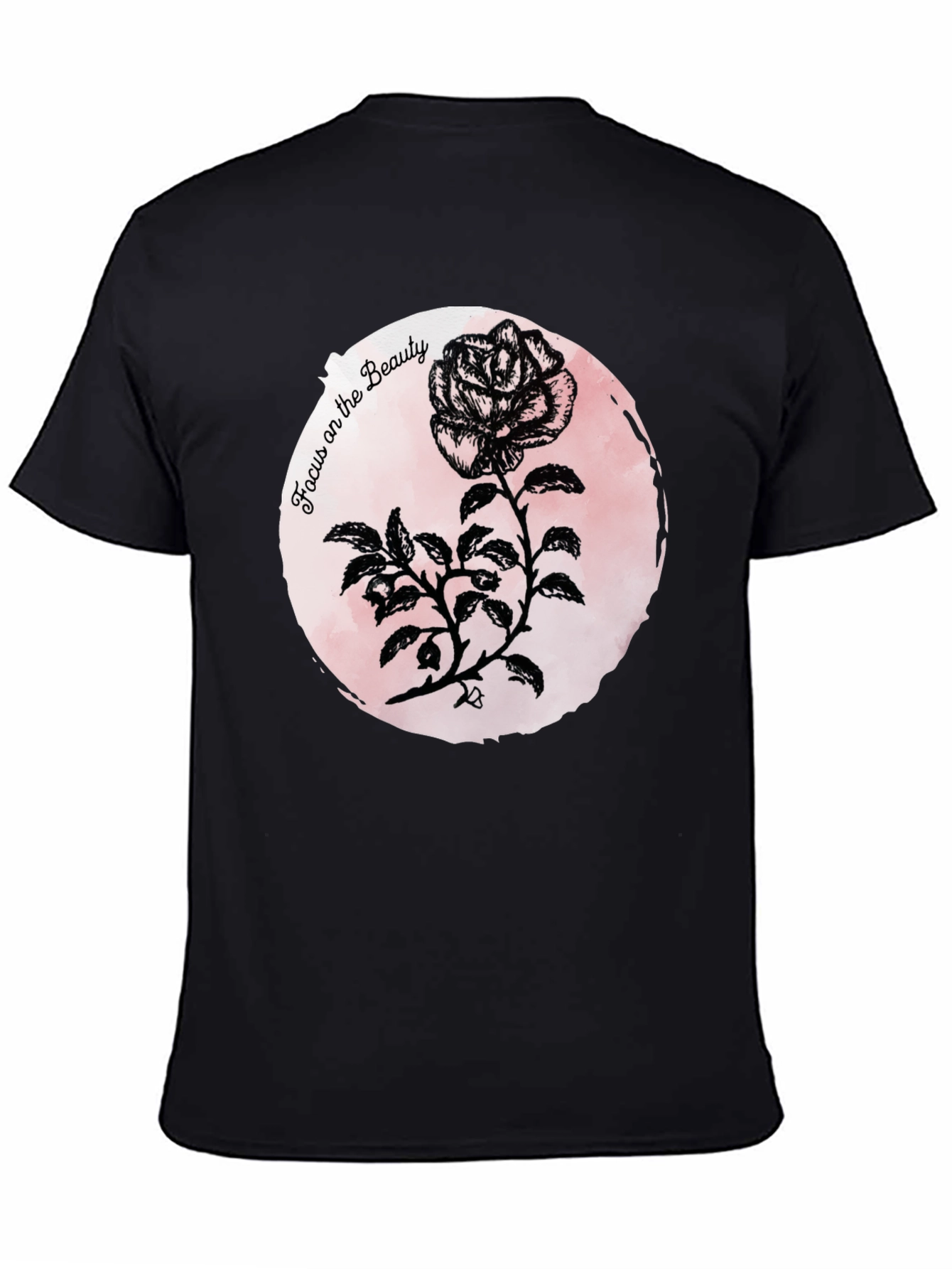 Focus on Beauty Rose Graphic Tee