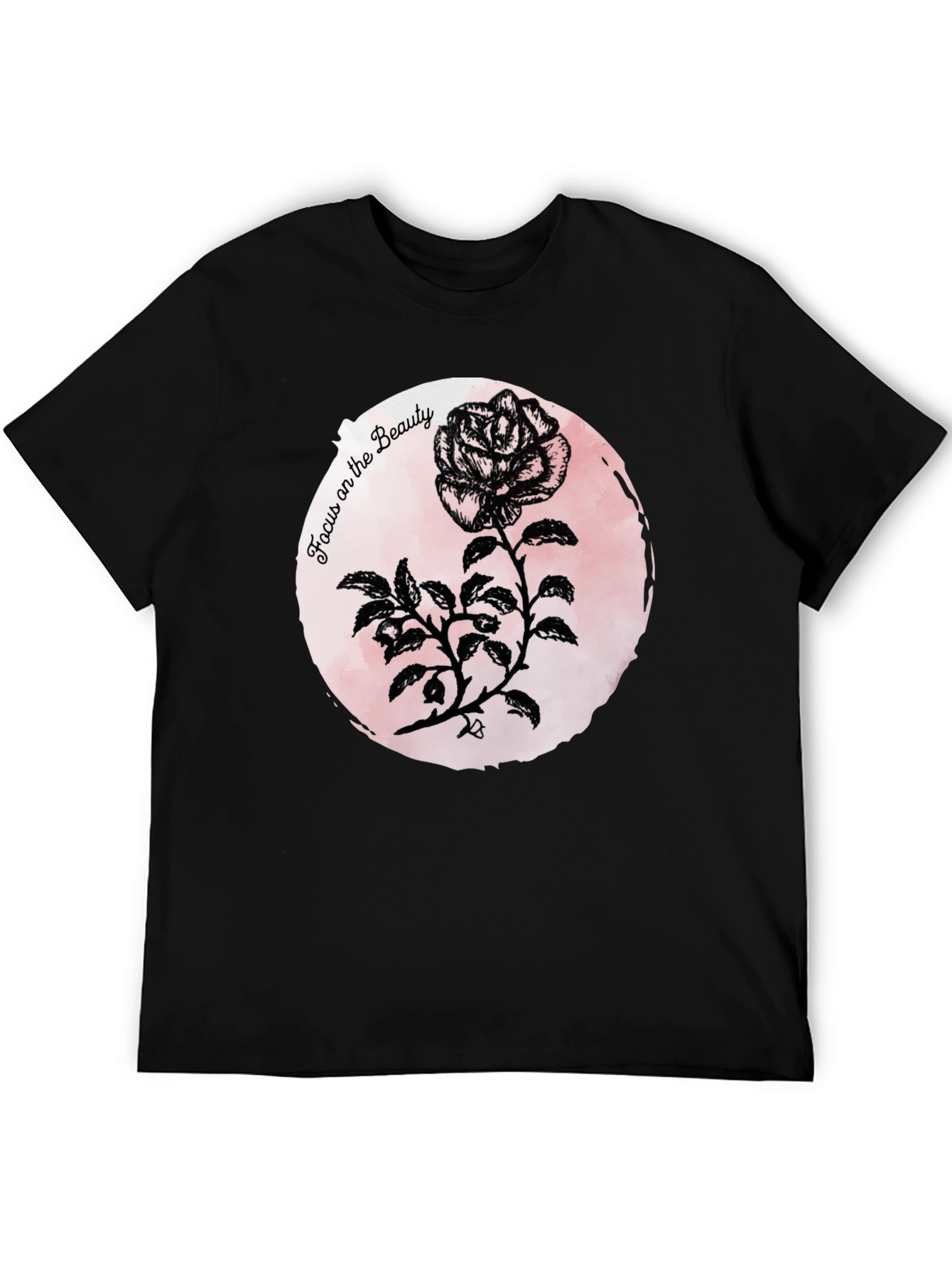 Focus on Beauty Rose Graphic Tee