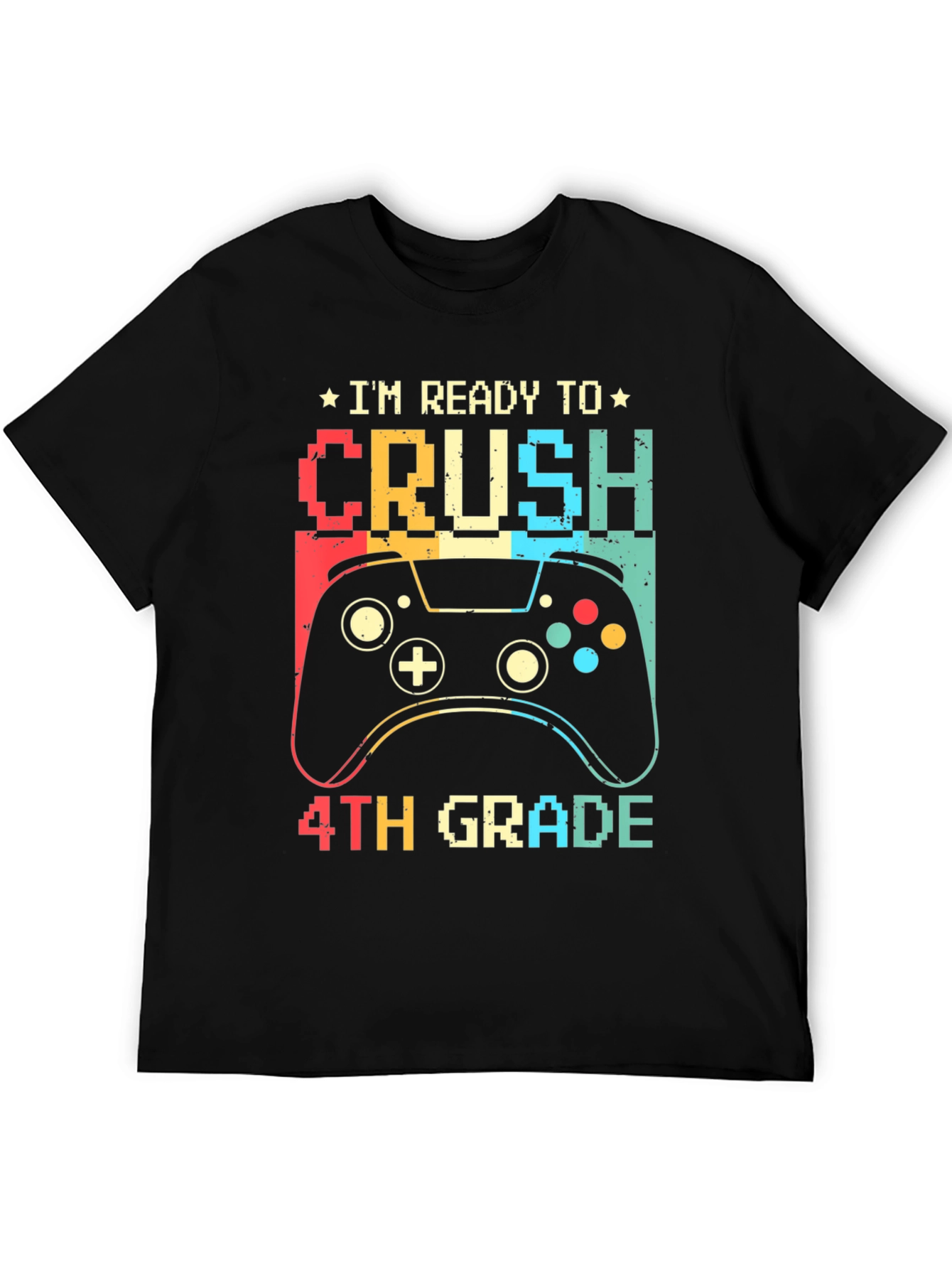 Ready to Crush 4th Grade Gamer T-Shirt