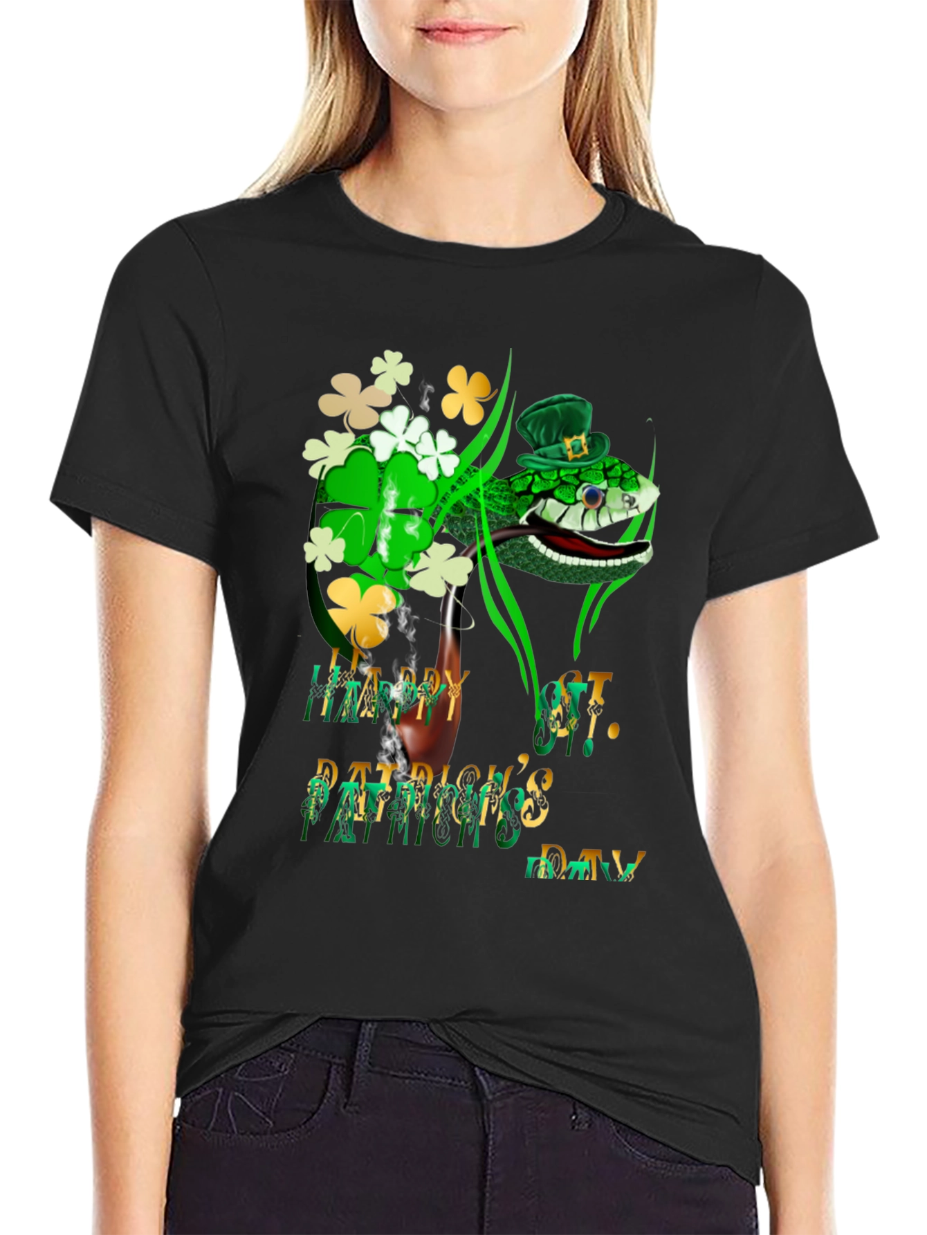 St. Patricks Day Snake T-Shirt