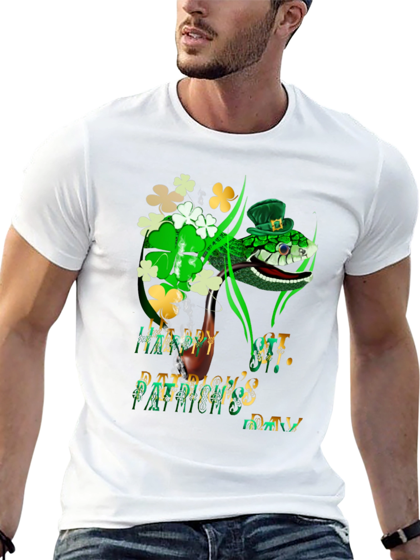 St. Patricks Day Snake T-Shirt
