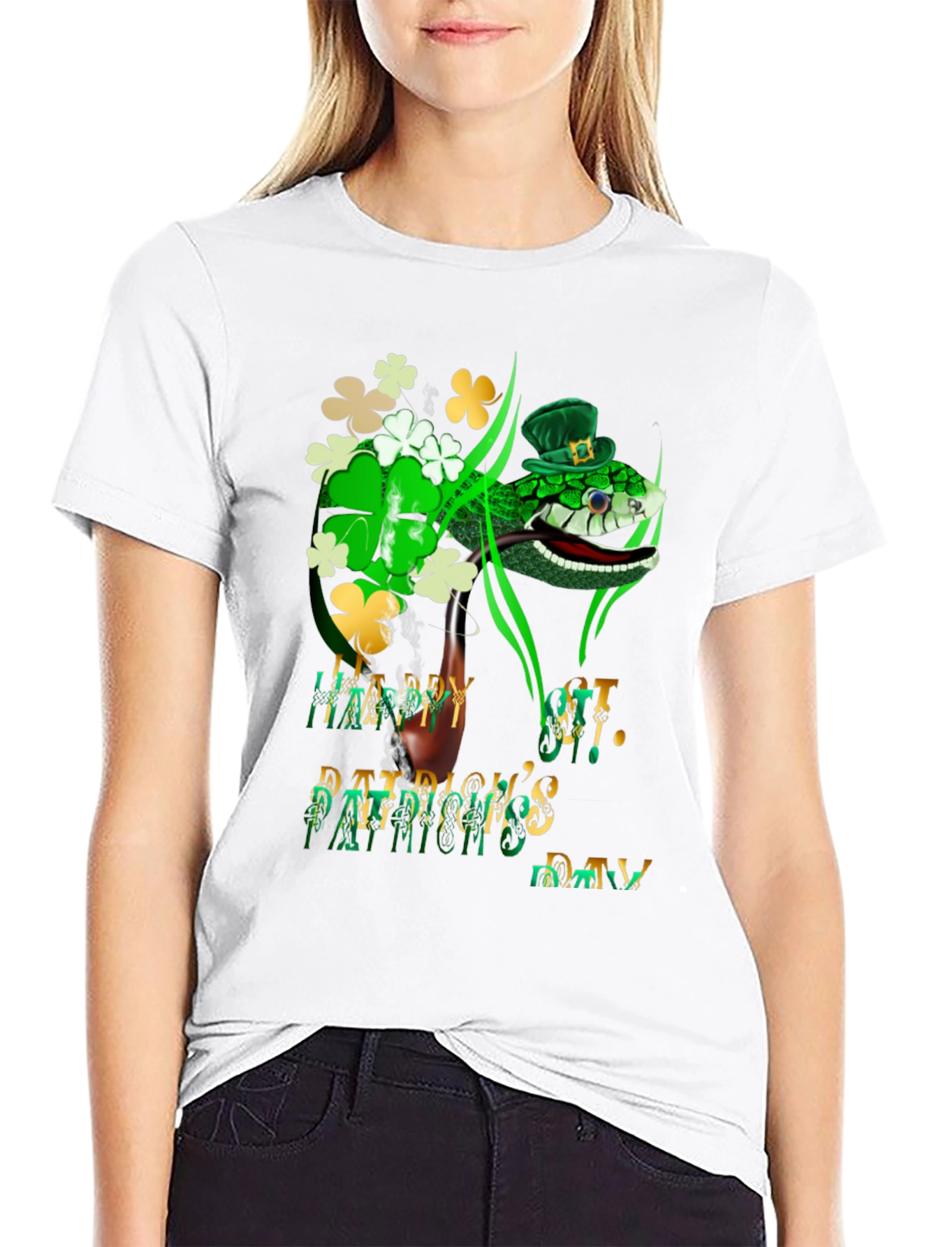 St. Patricks Day Snake T-Shirt